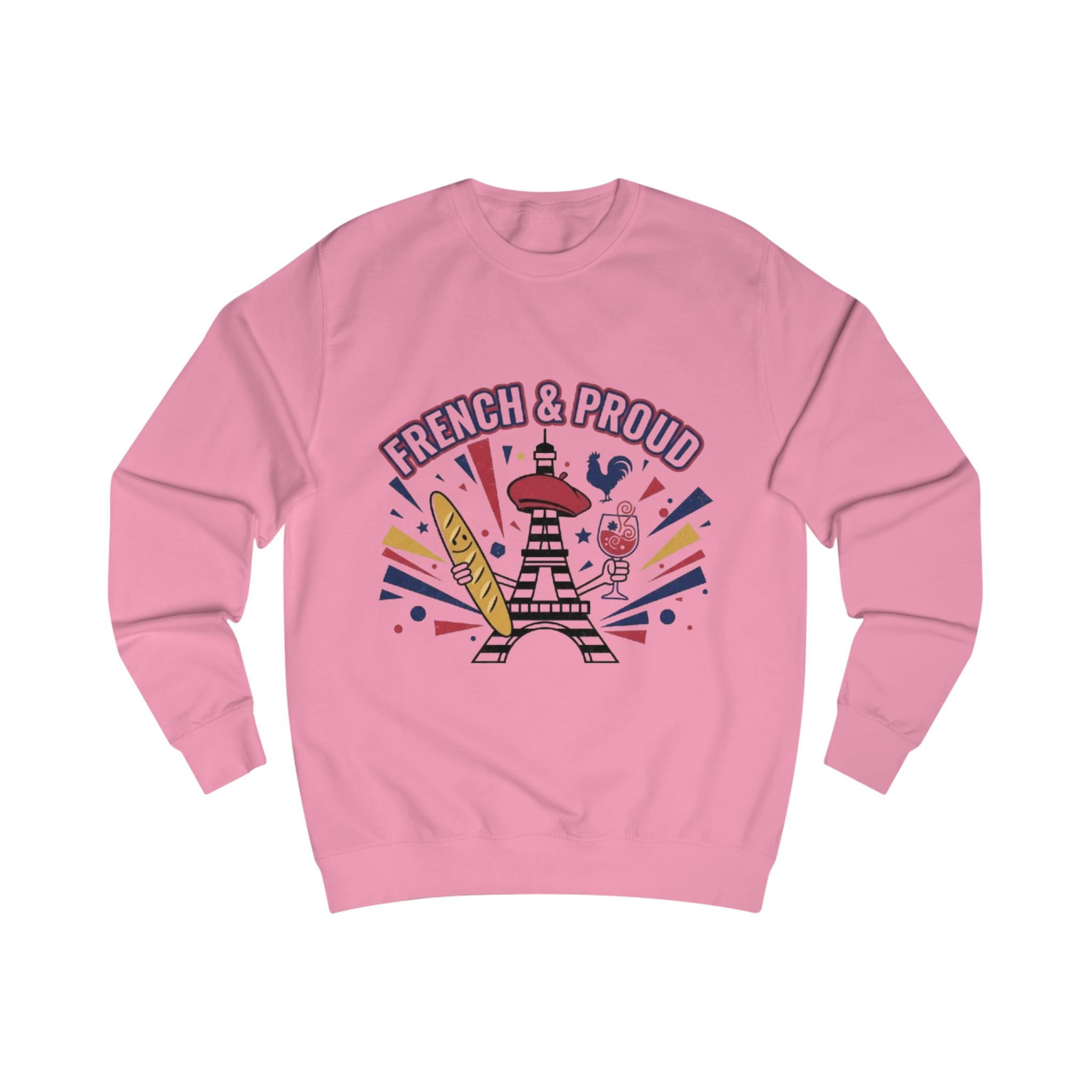French and Proud Sweatshirt — France Flag Pride Pullover