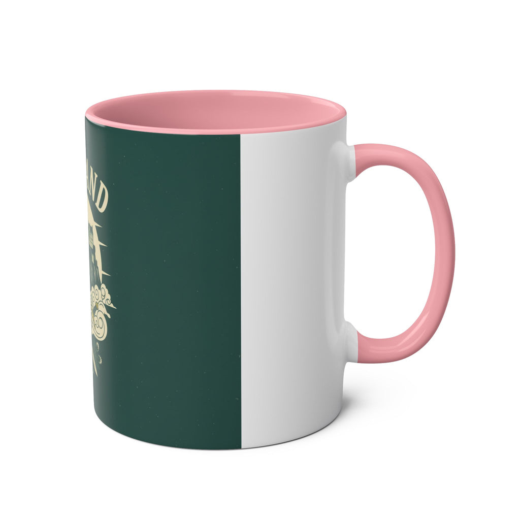 Two-Tone Coffee Mugs, 11oz