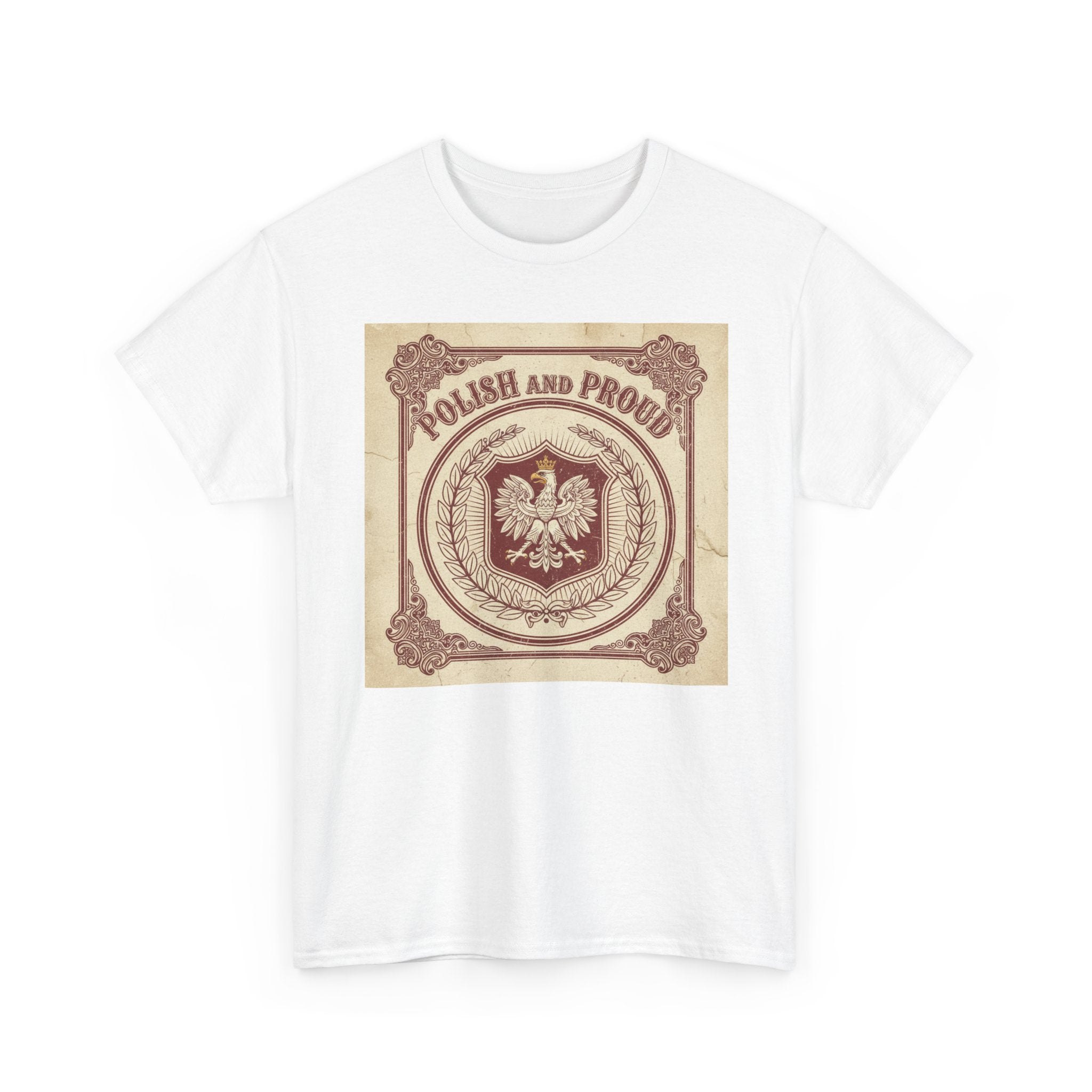 Polish and Proud T‑Shirt — Vintage Eagle Heritage Tee