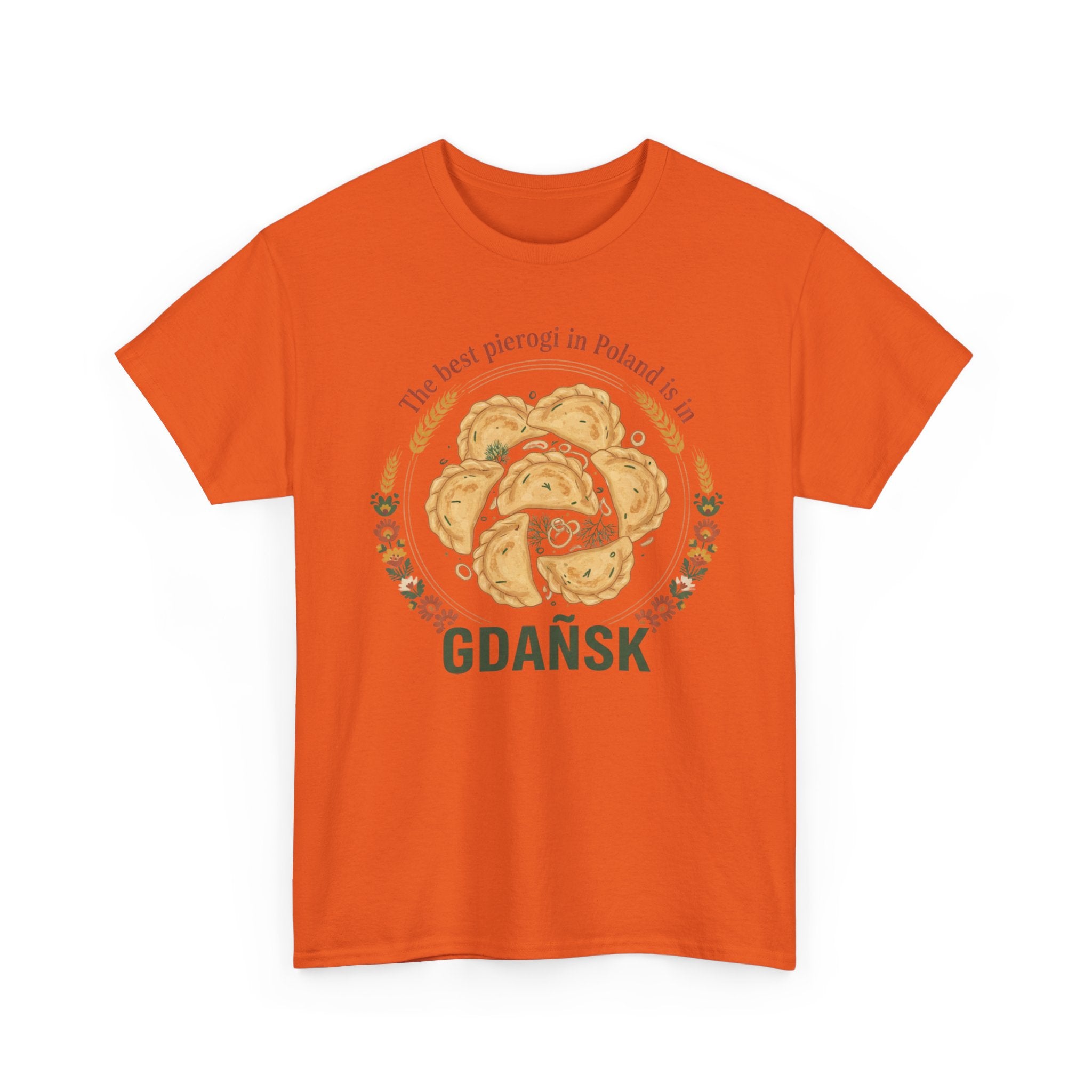 Gdańsk Pierogi T-Shirt — "The best pierogi in Poland" Travel Souvenir Tee