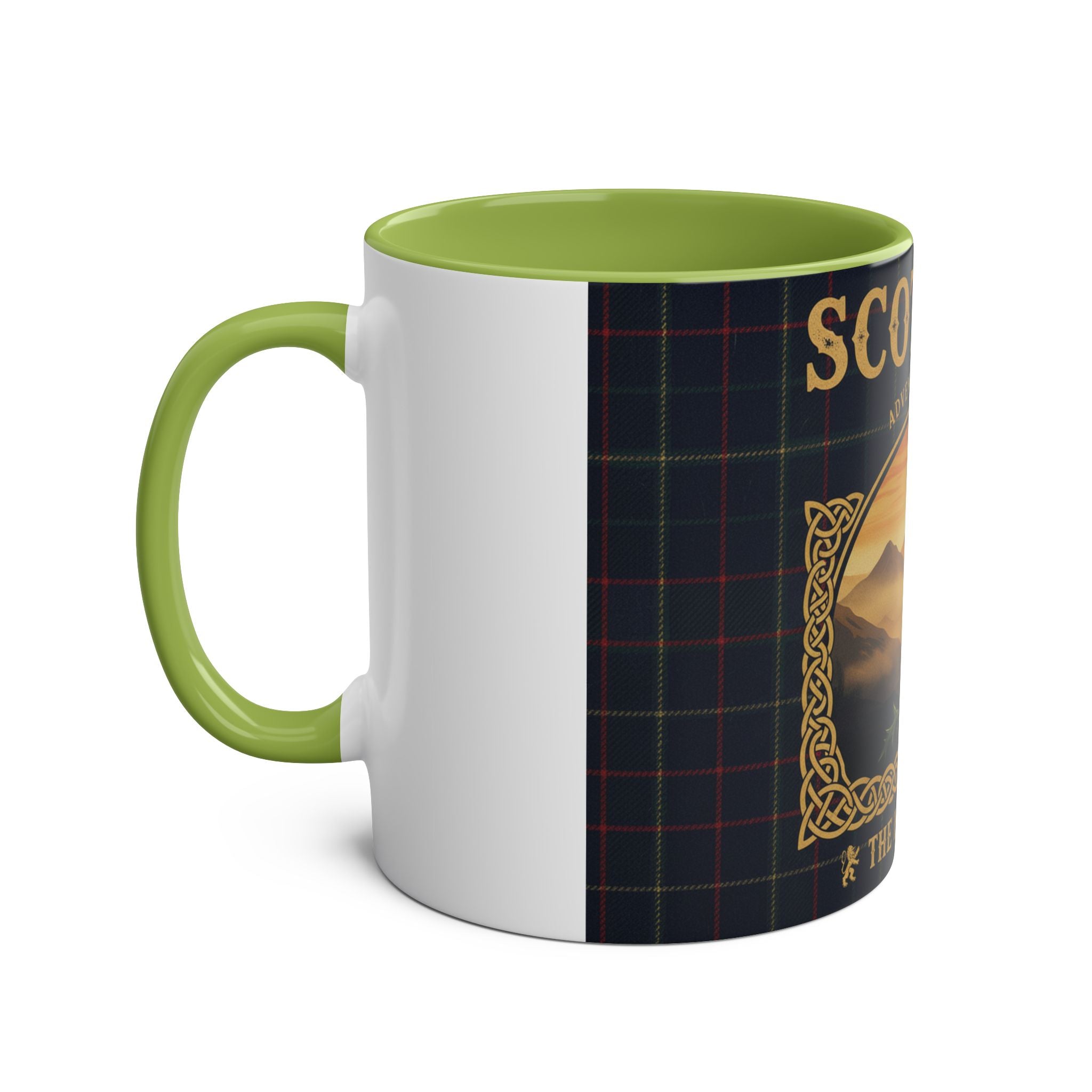 Two-Tone Coffee Mugs, 11oz