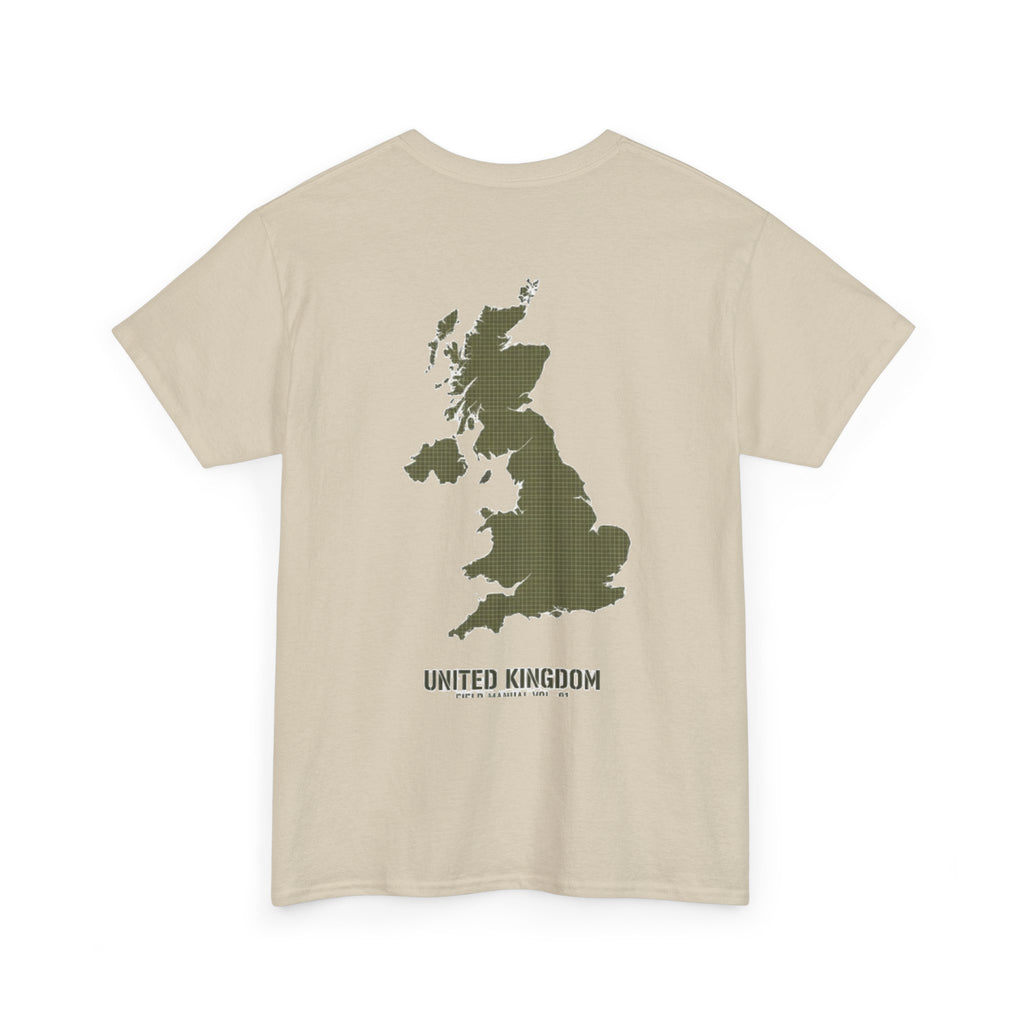 United Kingdom Map T-Shirt — Minimal UK Outline Tee