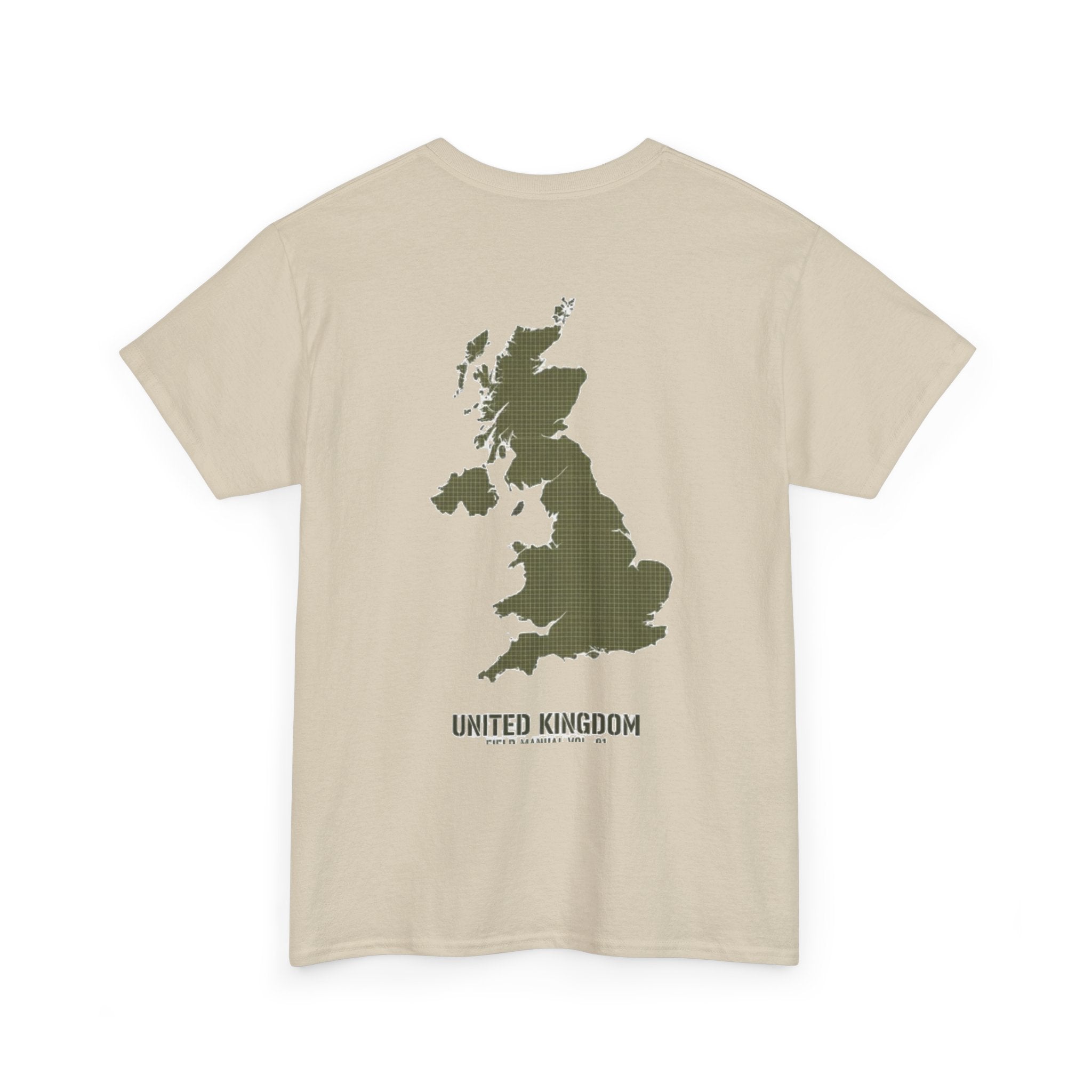 United Kingdom Map T-Shirt — Minimal UK Outline Tee