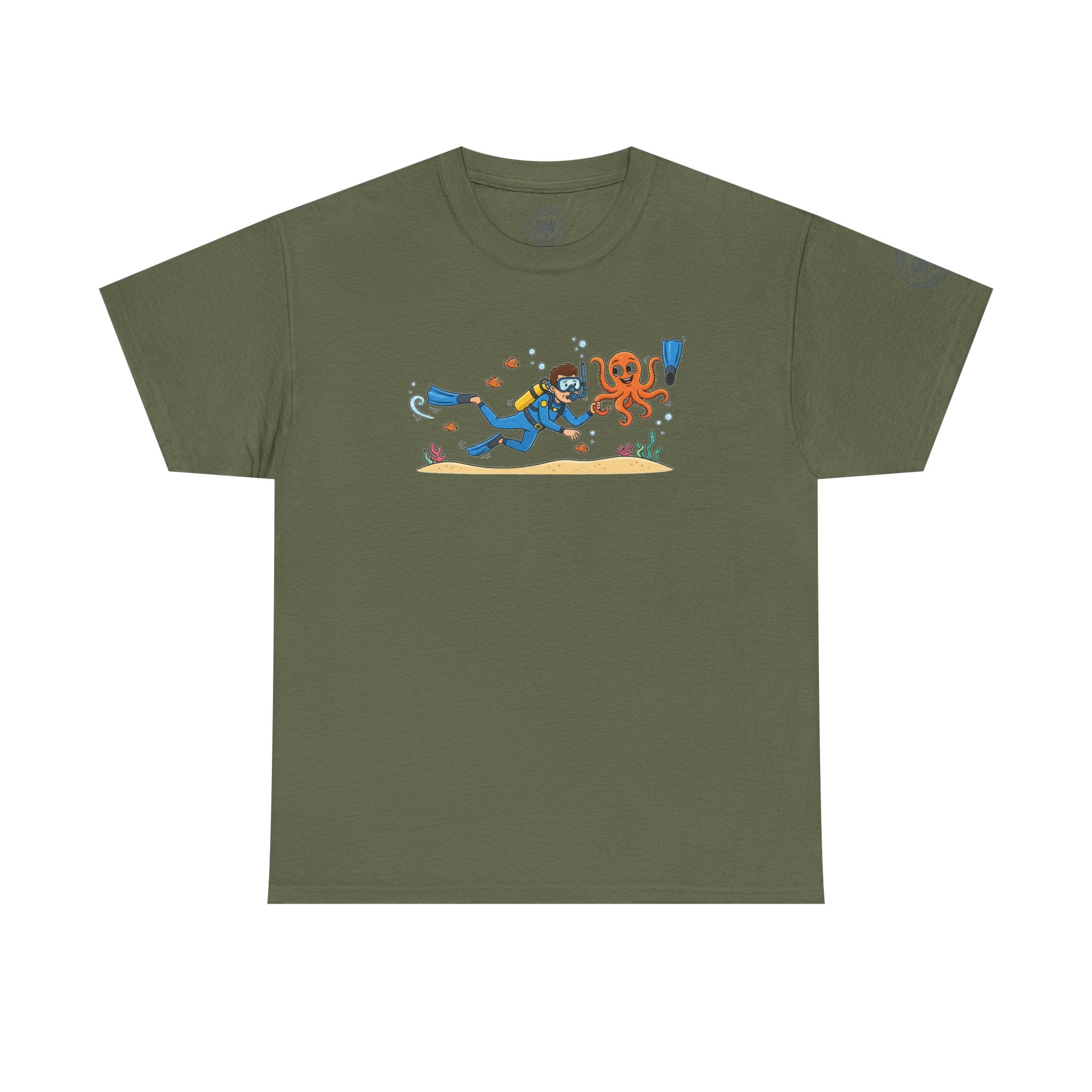Diver vs. Octopus T-Shirt