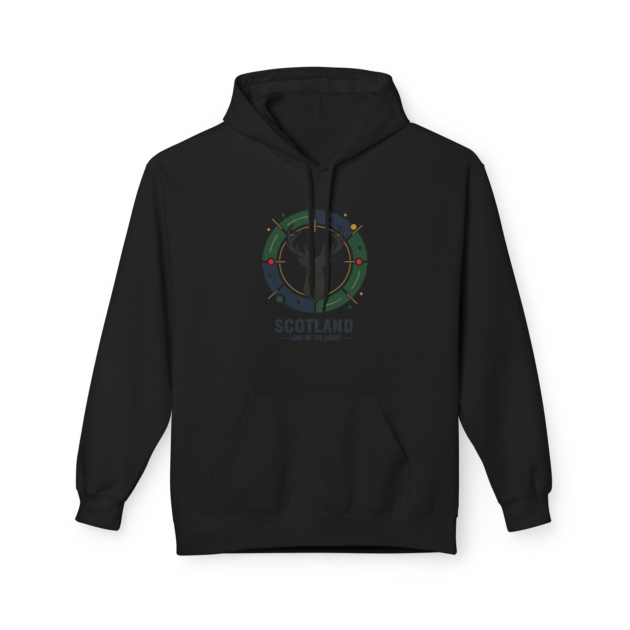 Scotland Stag Crest Hoodie – Scottish Pride Graphic Hoodie