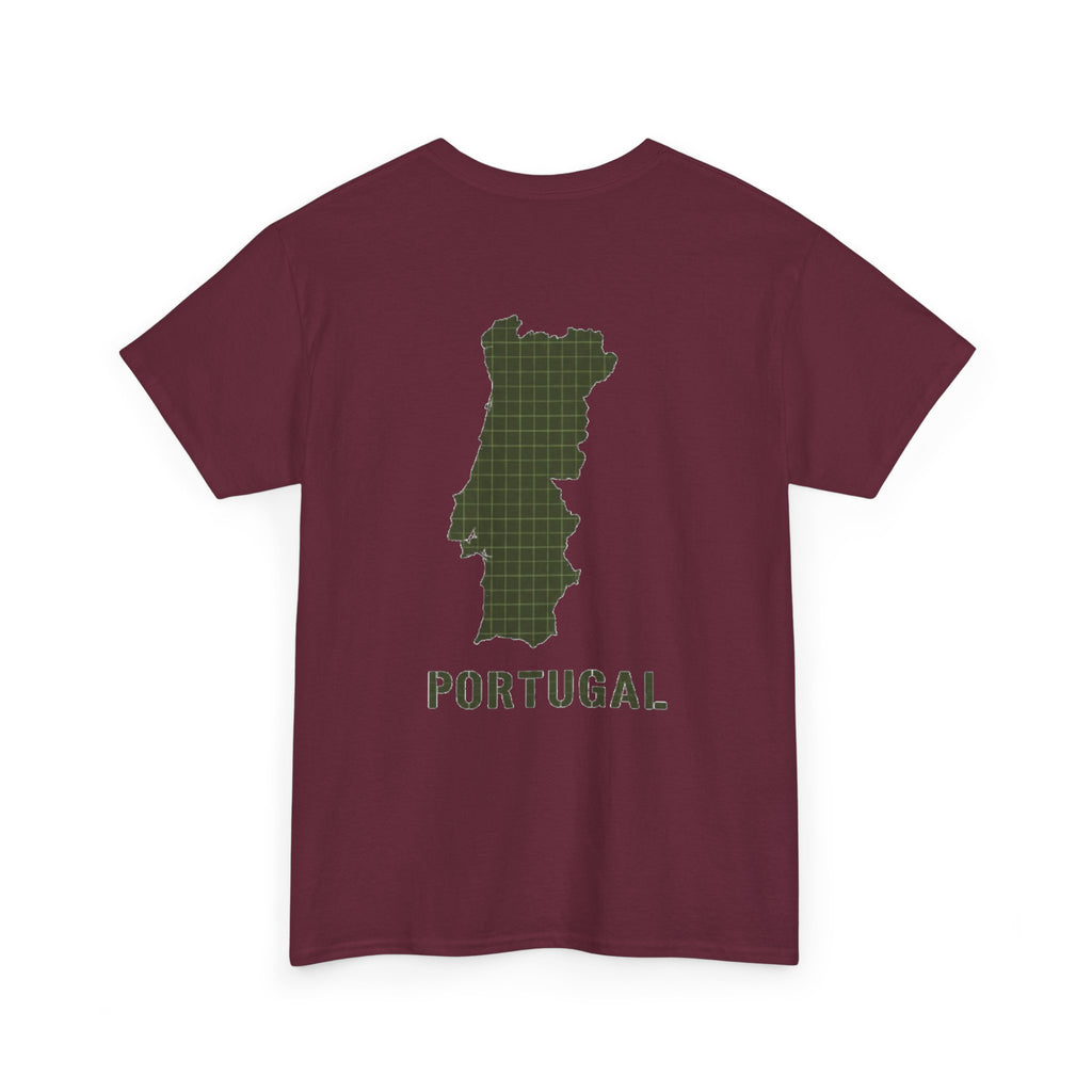 Portugal Map T-Shirt — Gallus Logo Travel Tee