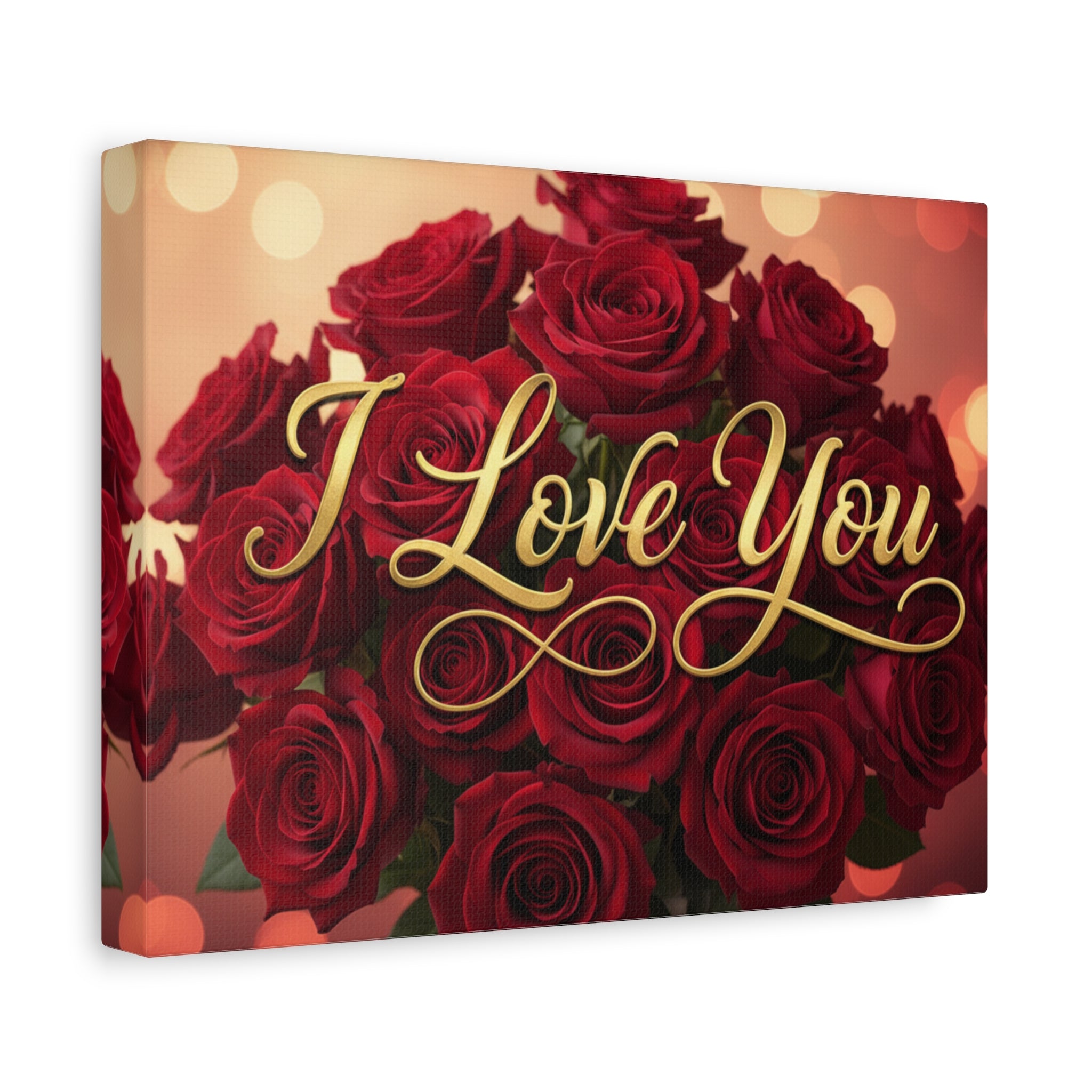 I Love You Roses Canvas