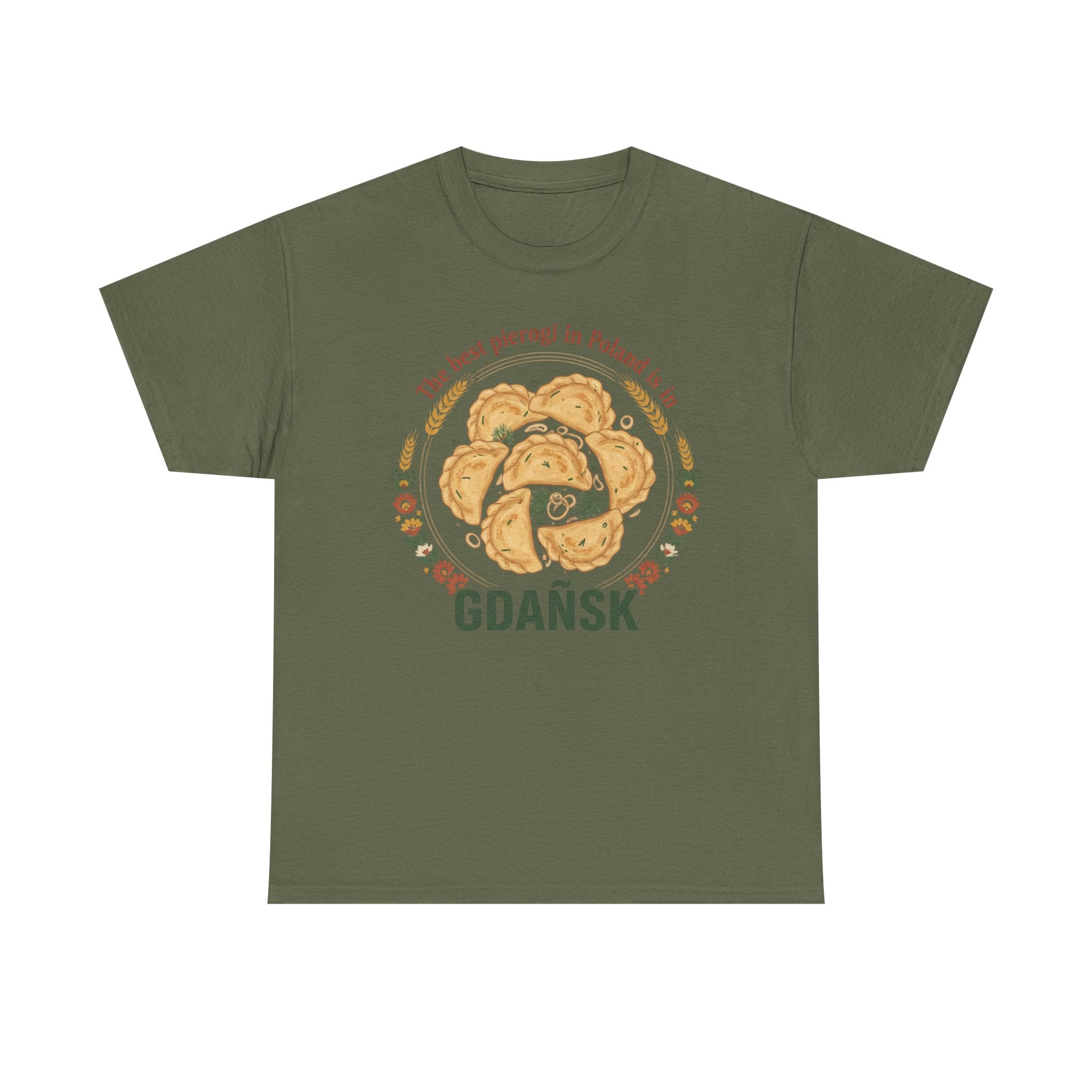 Gdańsk Pierogi T-Shirt — "The best pierogi in Poland" Travel Souvenir Tee