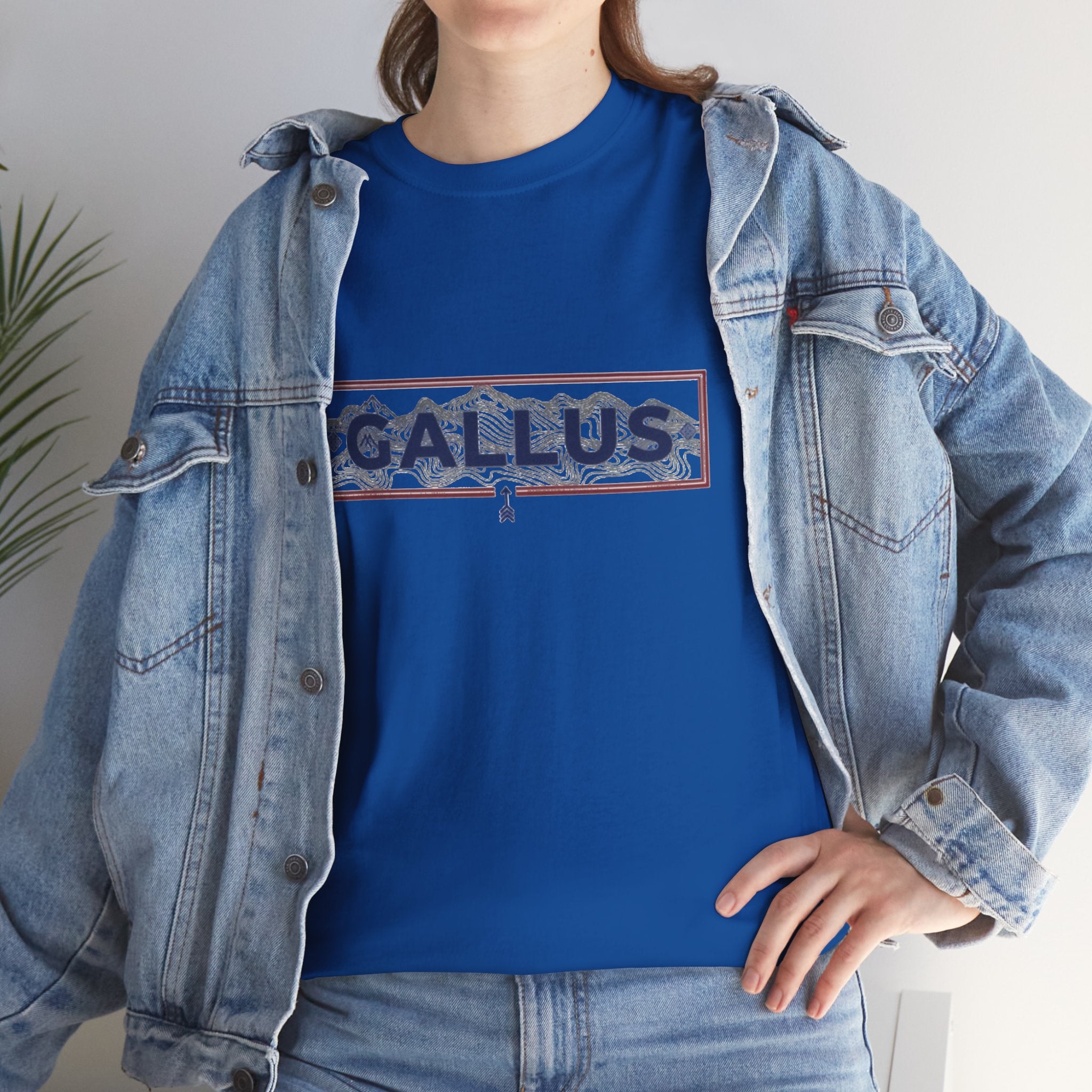 Gallus Spain Map T‑Shirt — Vintage Grid Spain Map Tee
