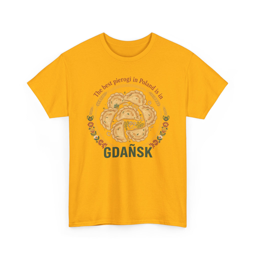 Gdańsk Pierogi T-Shirt — "The best pierogi in Poland" Travel Souvenir Tee