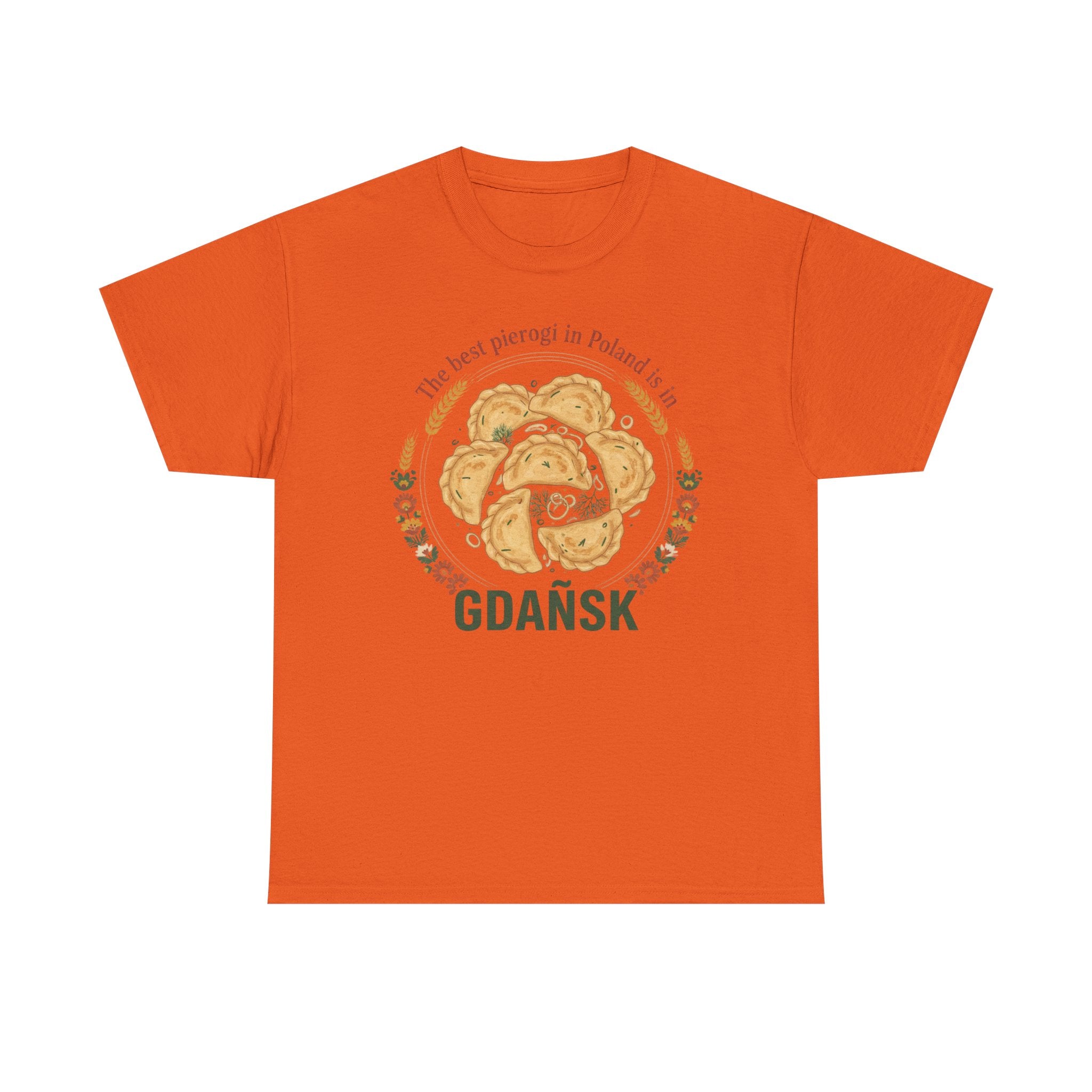 Gdańsk Pierogi T-Shirt — "The best pierogi in Poland" Travel Souvenir Tee