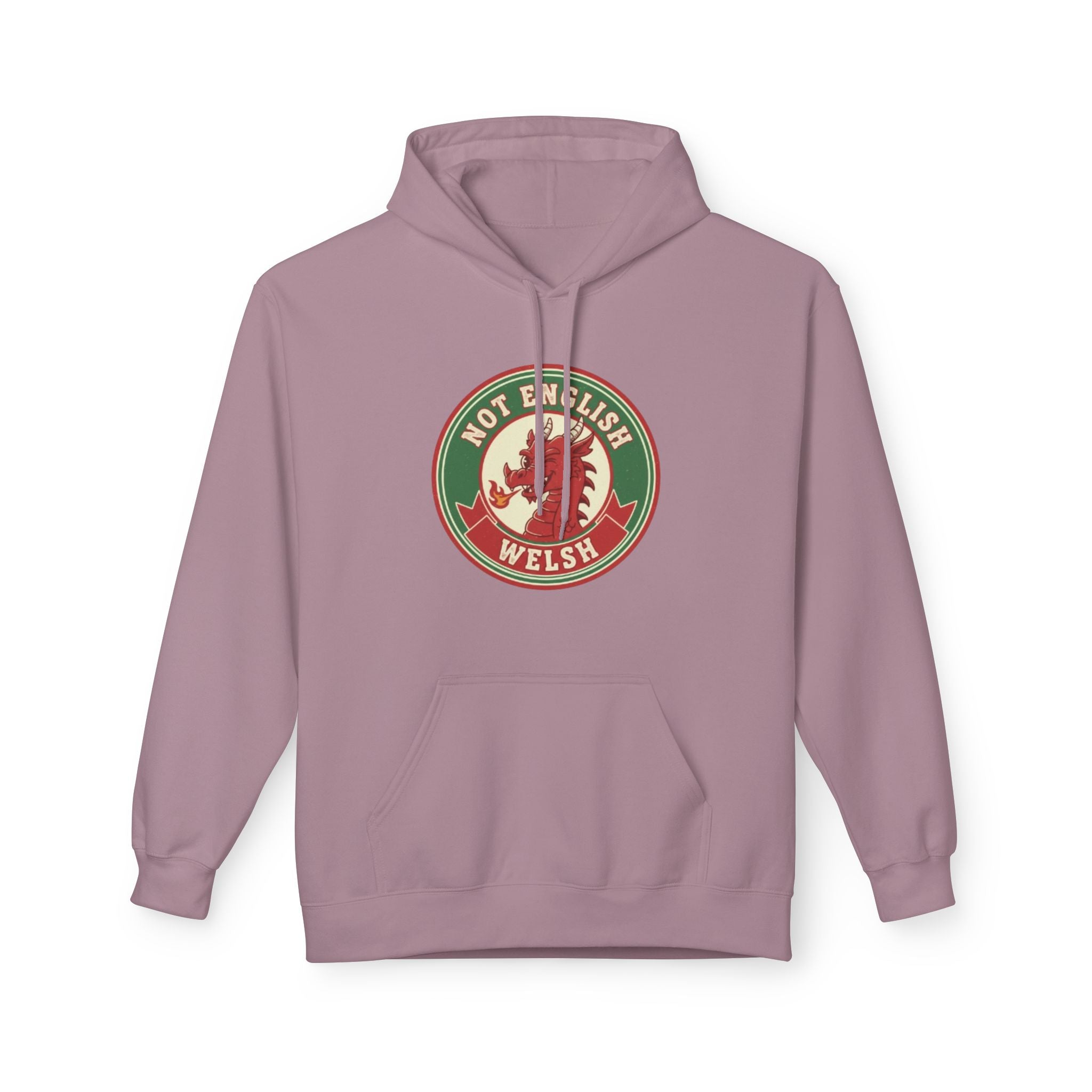 Not English — Welsh Lion Hoodie