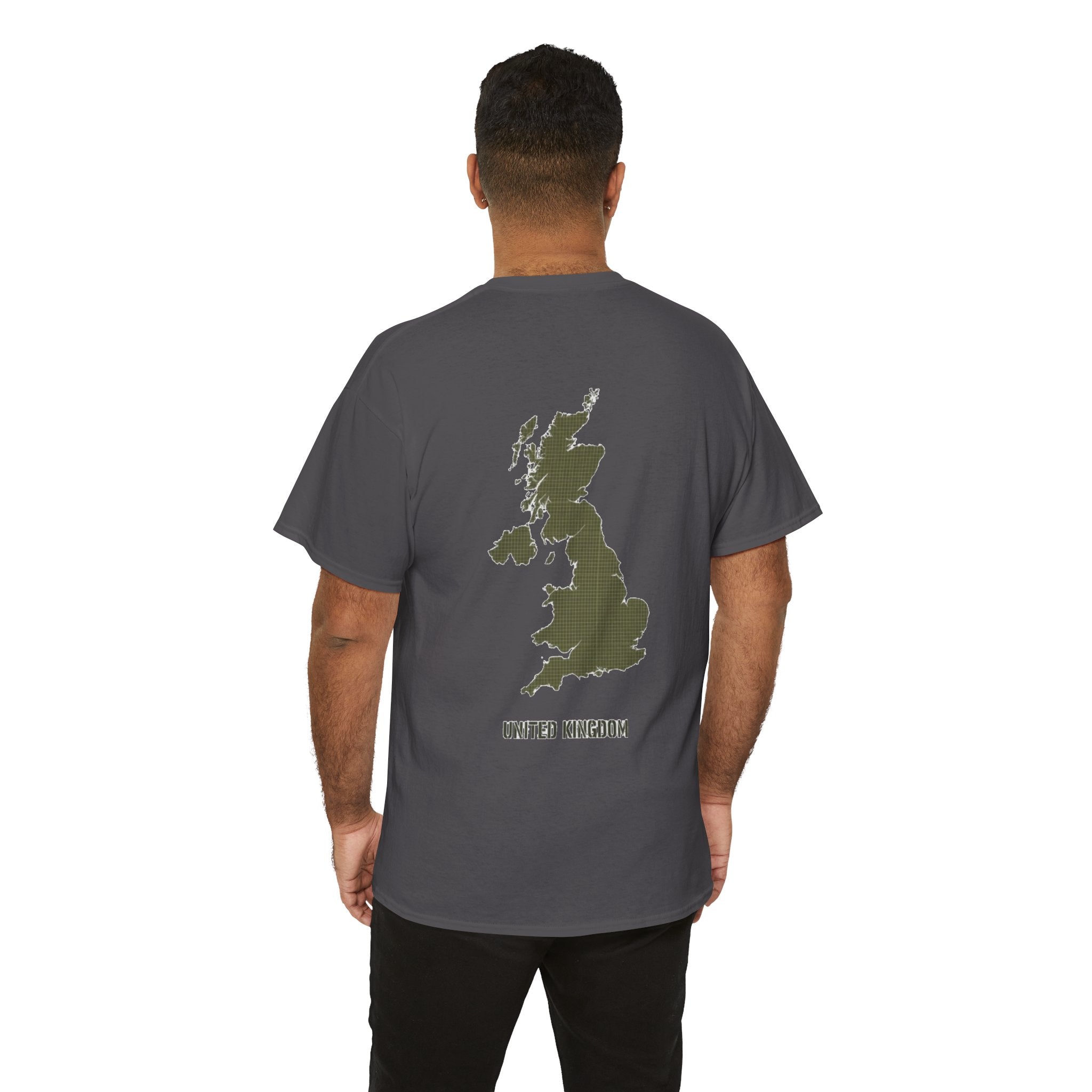 United Kingdom Map Tee — "GALLUS" Streetwear Graphic T-Shirt