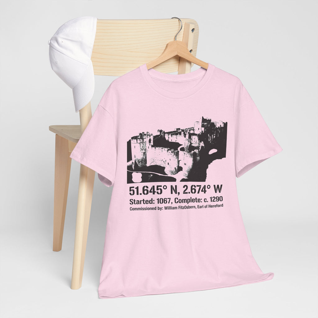Chepstow Castle T‑Shirt — Historic Landmark Tee for Castle Lovers & Travelers