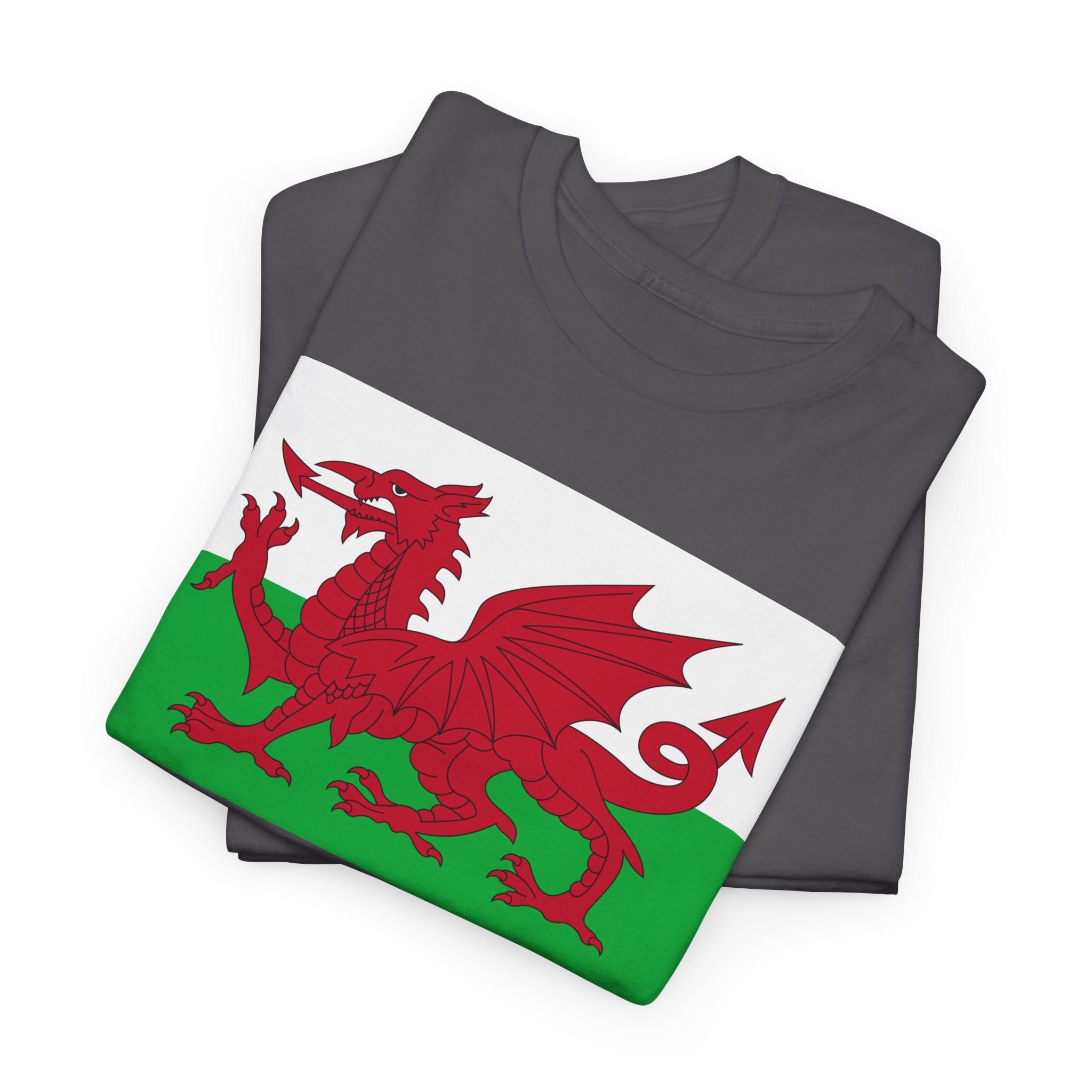 Welsh Dragon T‑Shirt — Cymru Red Dragon Flag Tee