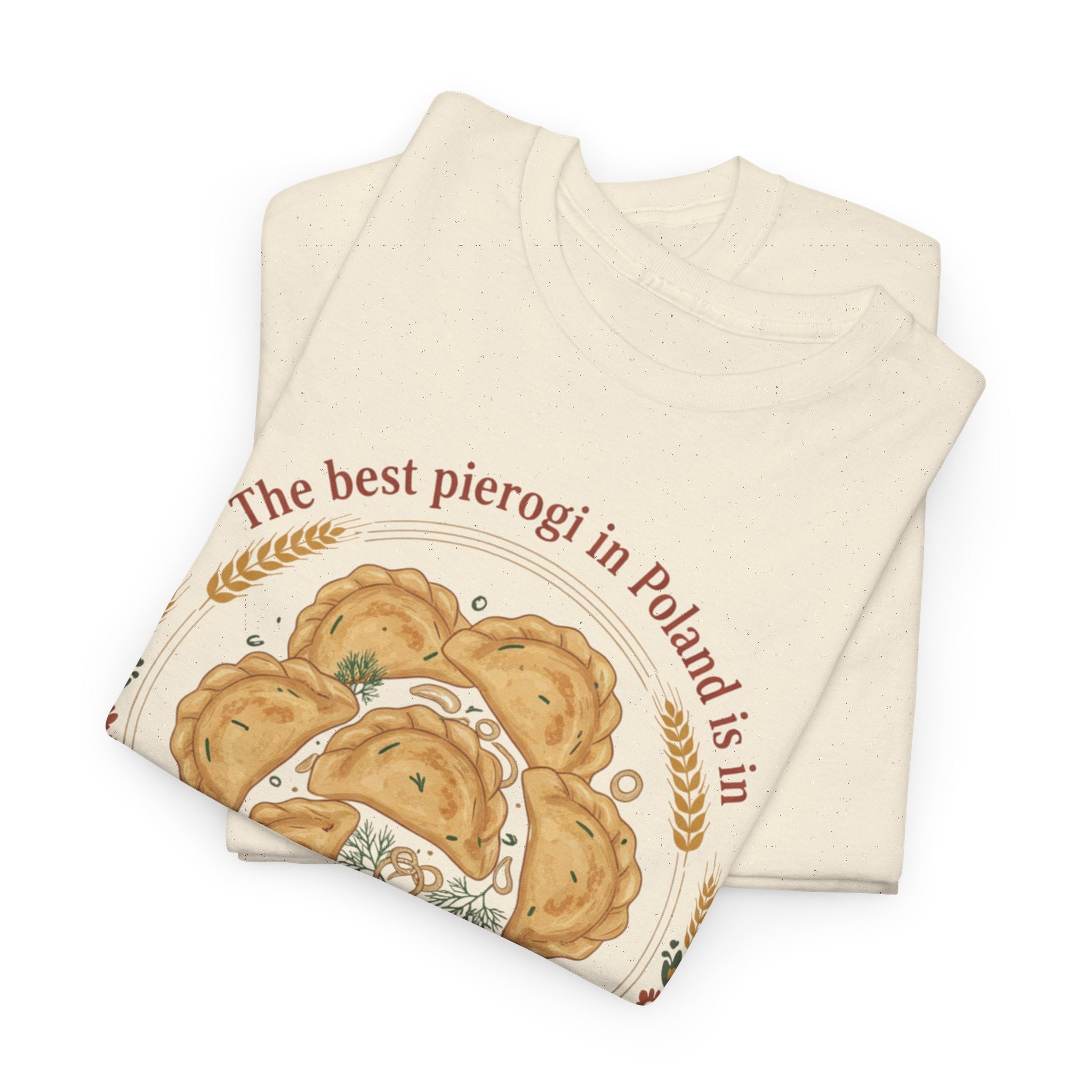 Gdańsk Pierogi T-Shirt — "The best pierogi in Poland" Travel Souvenir Tee