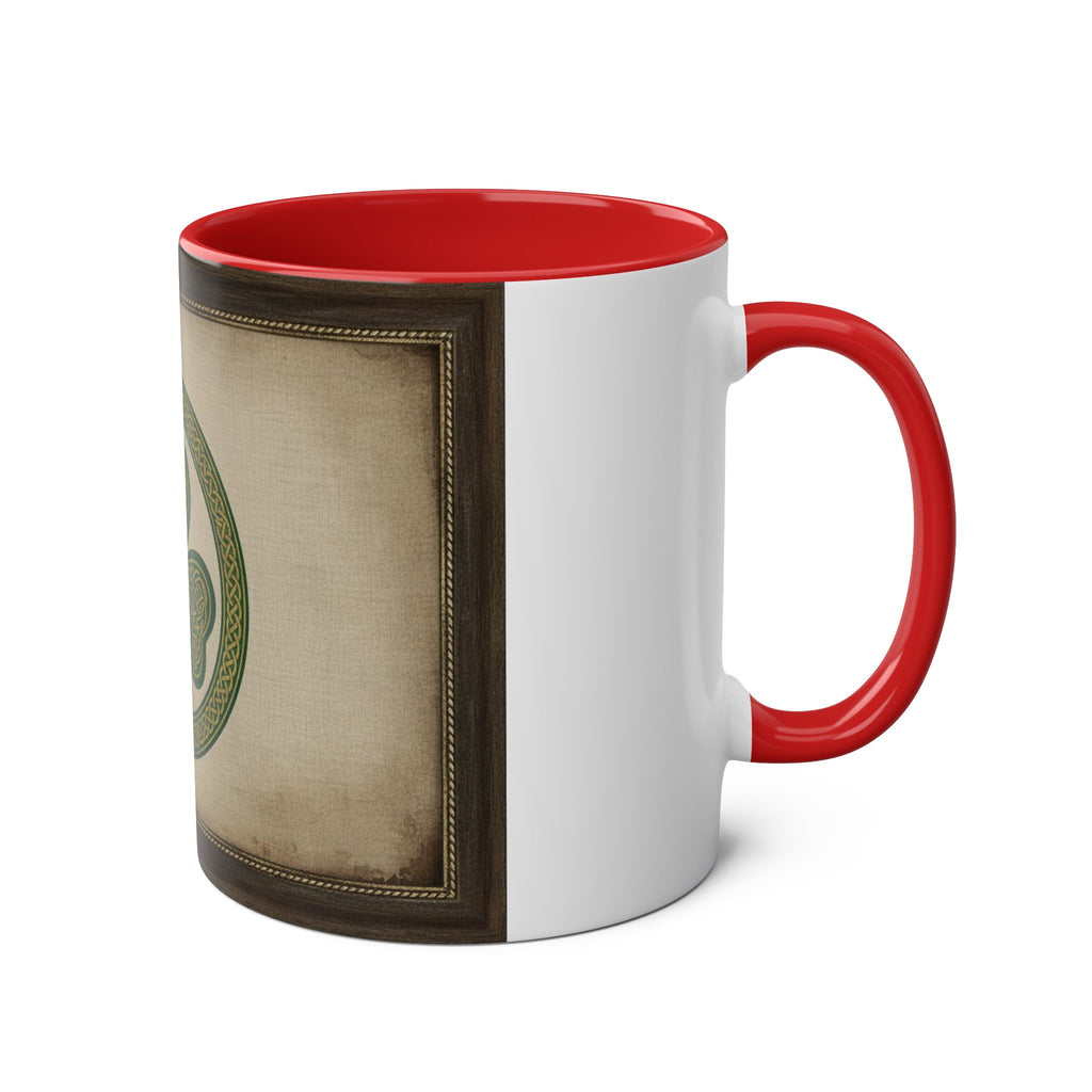 Two-Tone Coffee Mugs, 11oz