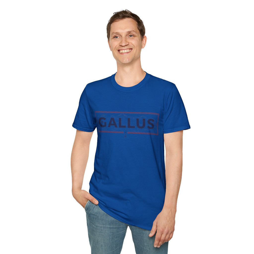 Gallus Street Sign T-Shirt — Vintage Road-Style Graphic Tee