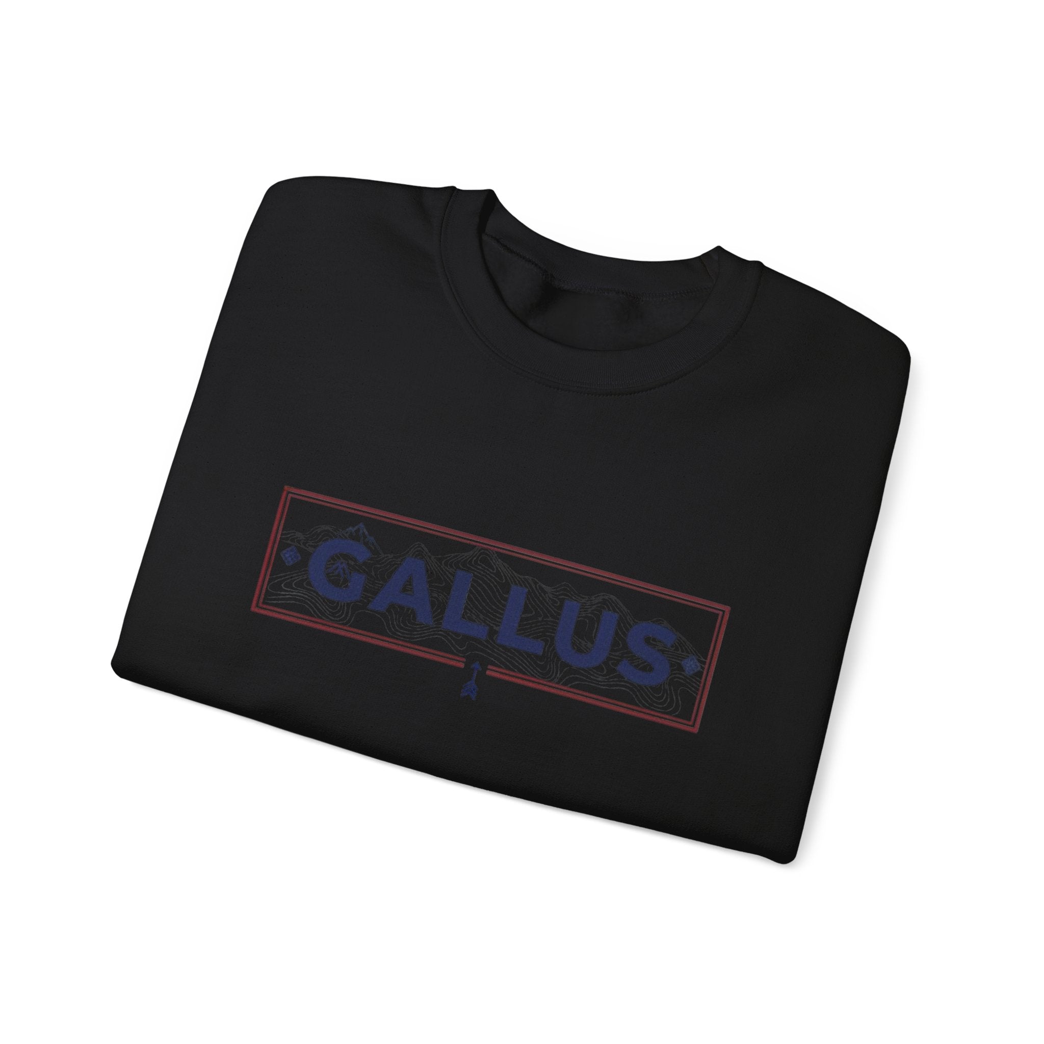 Spain Map Crewneck Sweatshirt — GALLUS Logo Travel Pullover