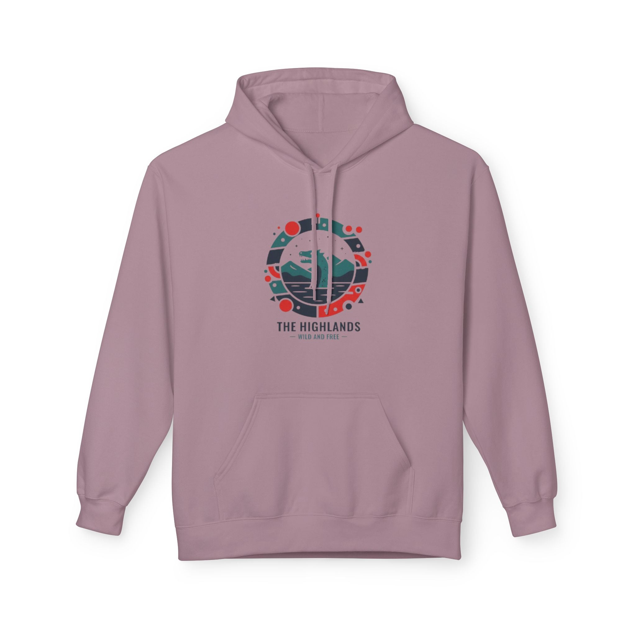 Highlands Mountain Hoodie — Scenic Retro Adventure Pullover