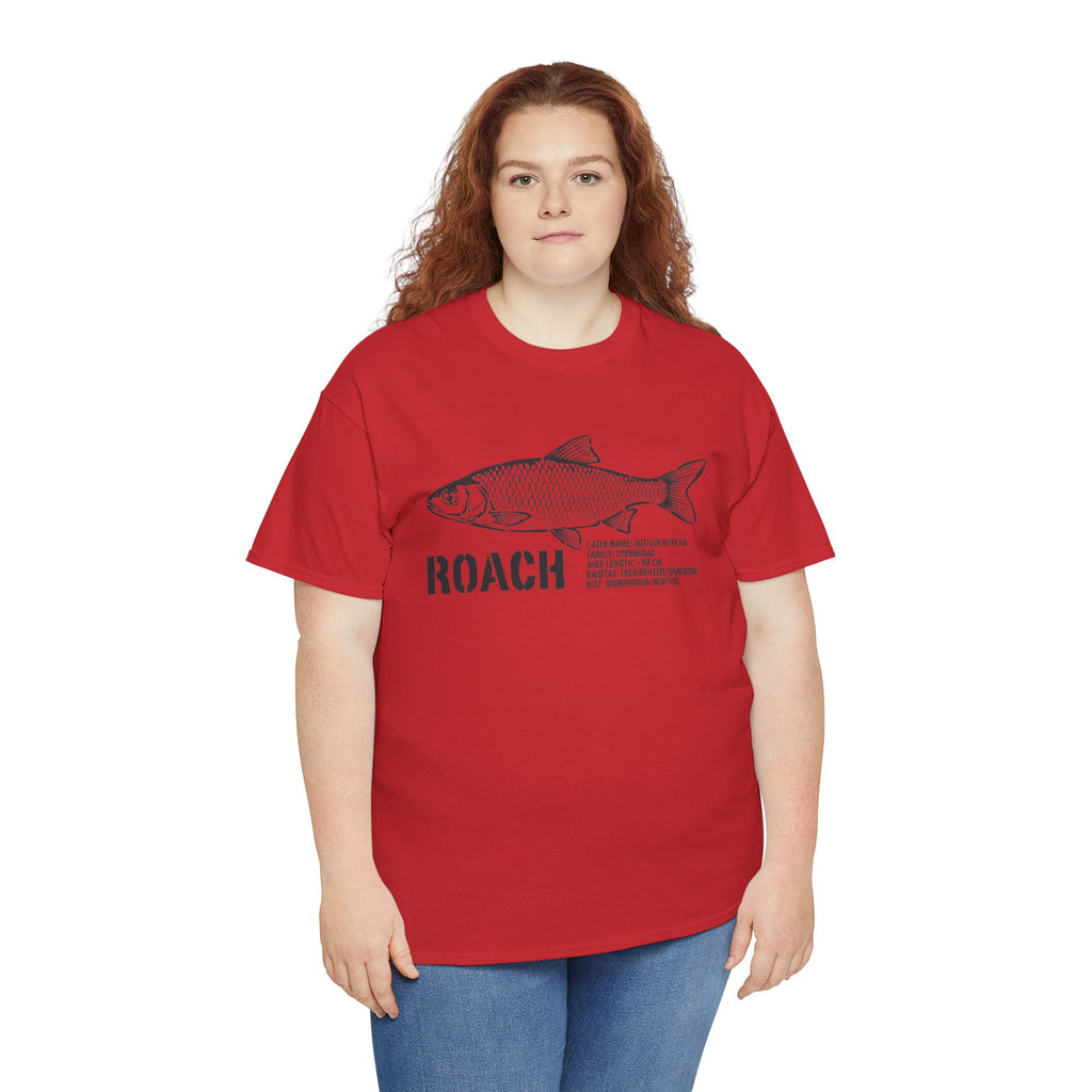 Roach Fish Sketch Tee — Vintage Angler Graphic T-Shirt