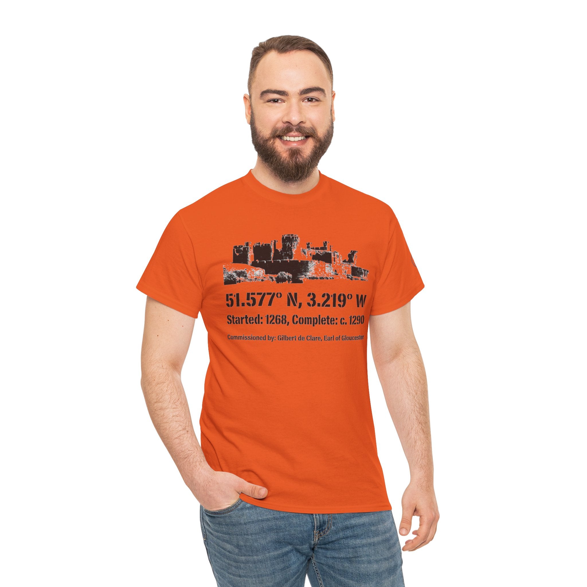 Caerphilly Castle T-Shirt — Welsh Landmark Tee for History Lovers & Travelers
