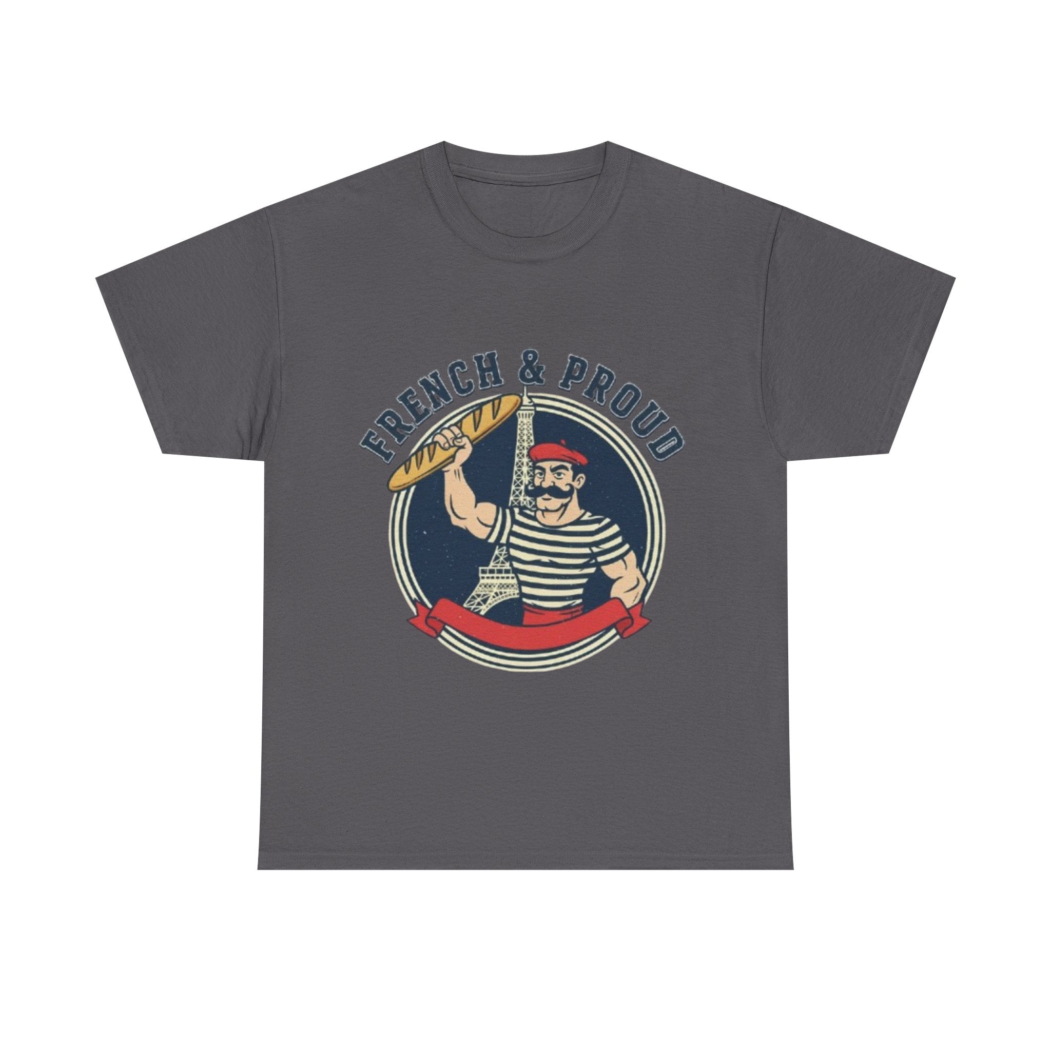 French & Proud T-Shirt — Retro French Sailor Graphic Tee