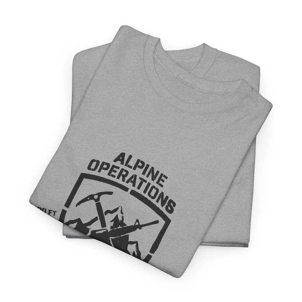 Alpine Operations Cotton Hiking Tee - Mountain Badge Edition