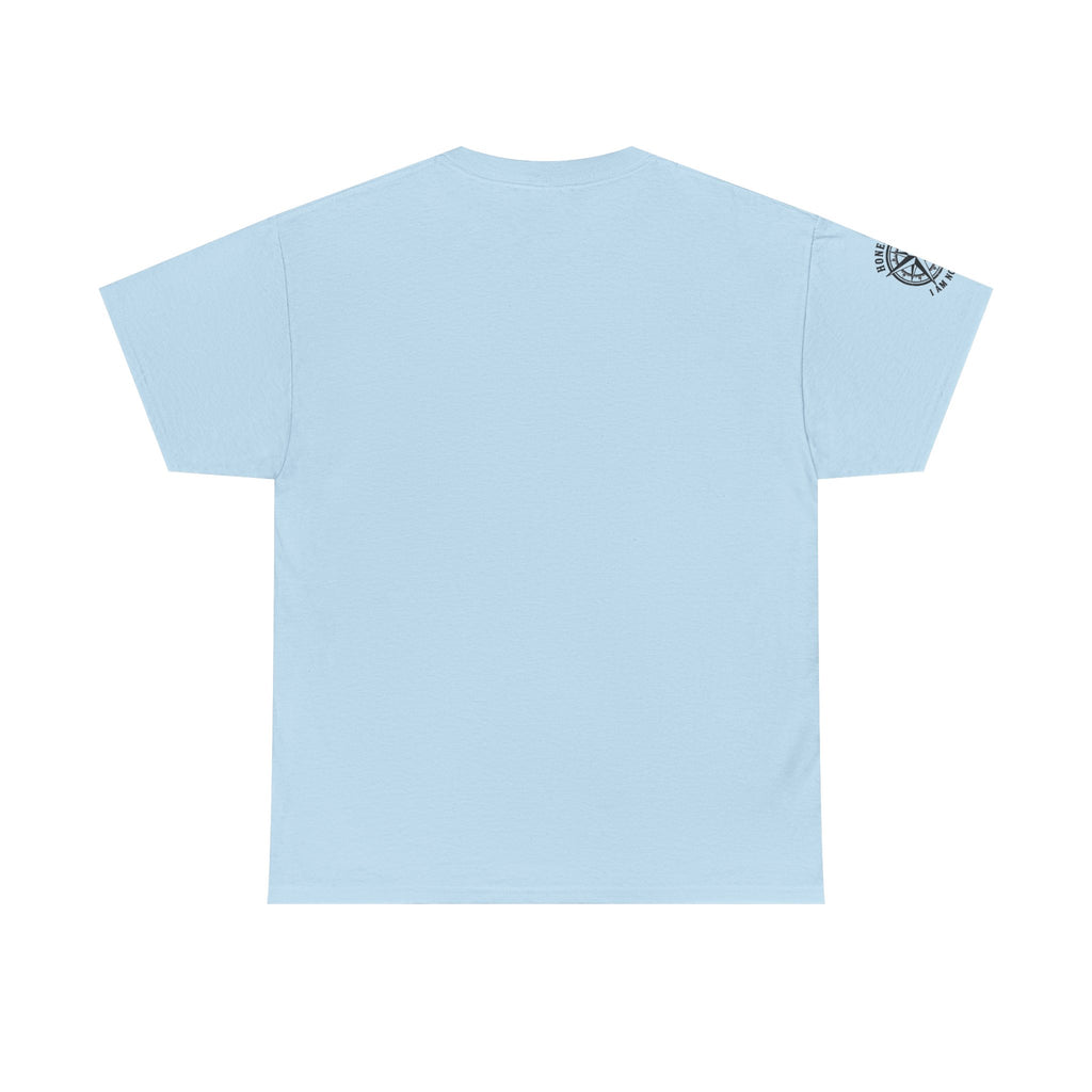 Honestly I am not lost Gallus Minimal Logo Tee — White Graphic T-Shirt