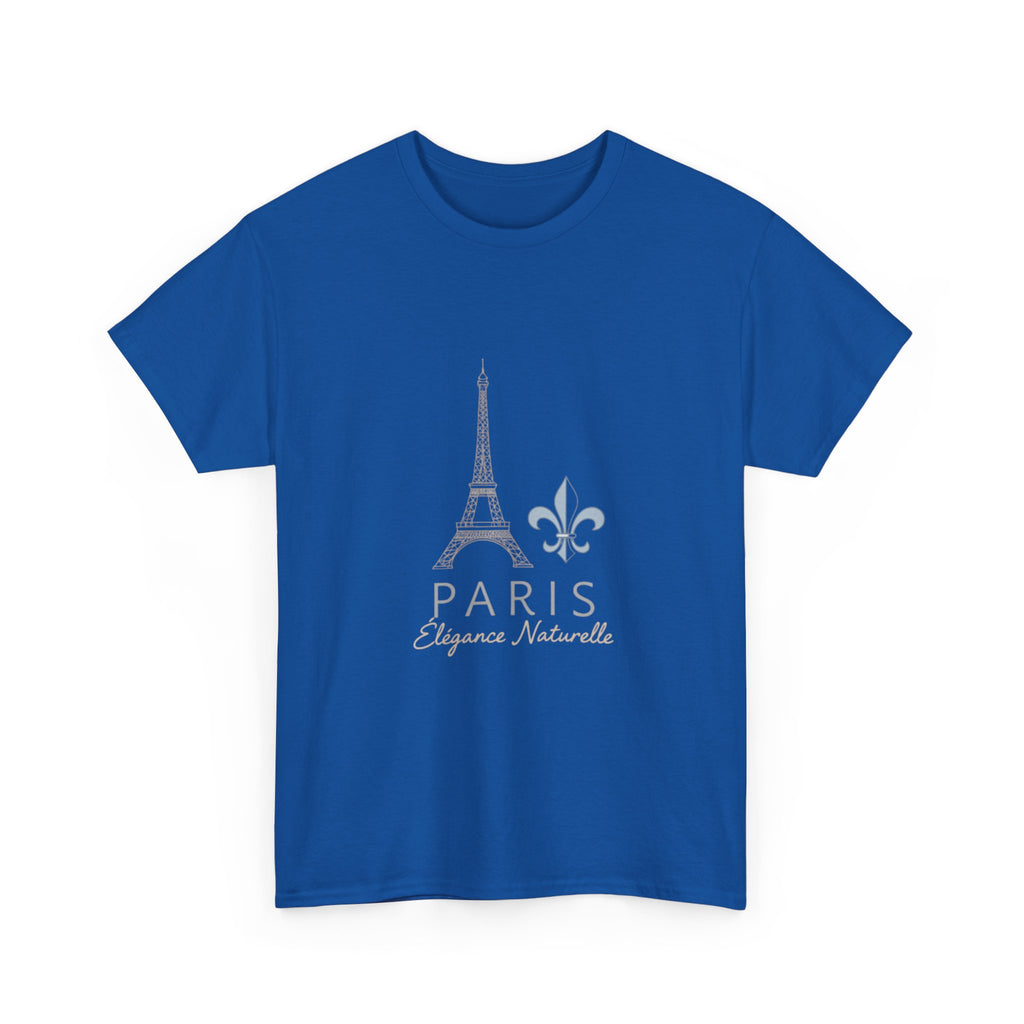 Paris Eiffel Tower Tee – 'Paris Élégance Naturelle' Graphic T-Shirt