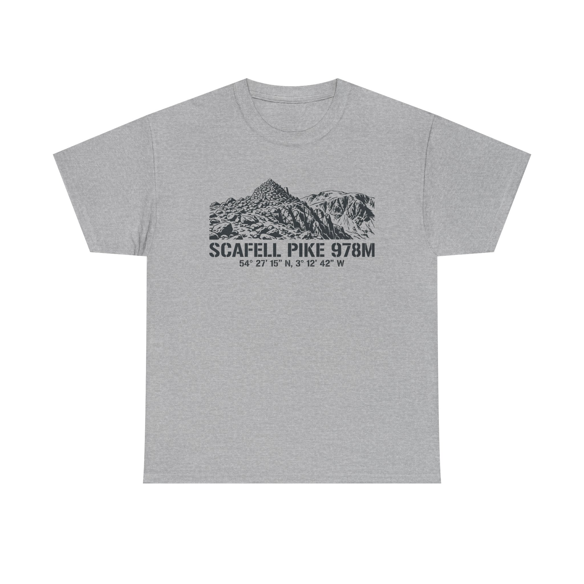 Scafell Pike 978M Mountain Tee — Scafell Pike Summit Graphic T-Shirt