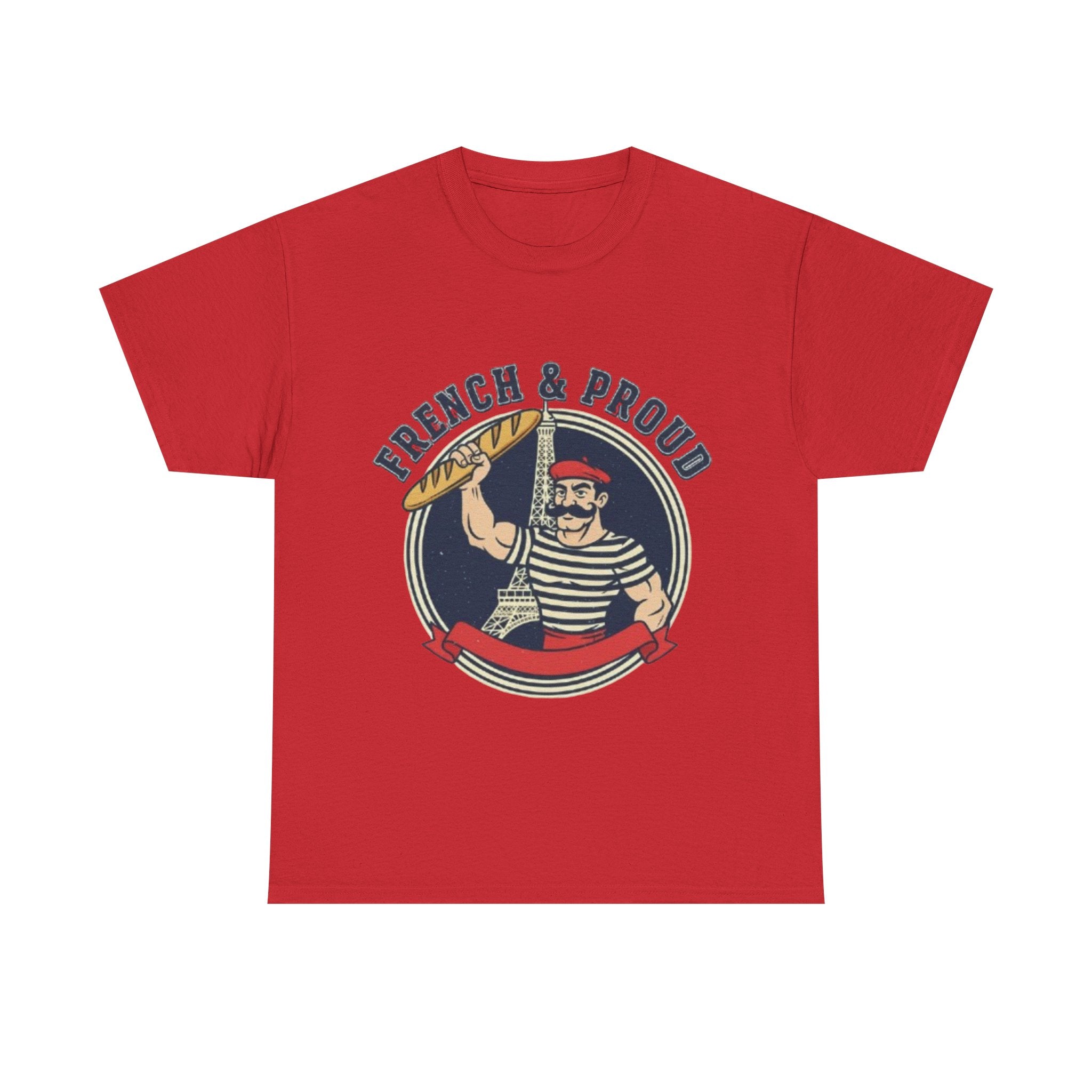 French & Proud T-Shirt — Retro French Sailor Graphic Tee