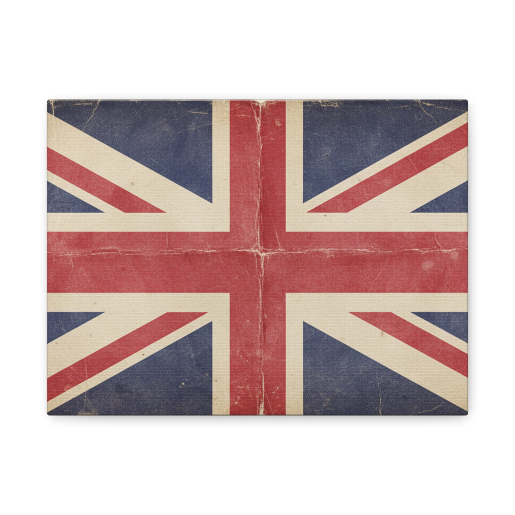 Union Jack Vintage | Matte Canvas Print