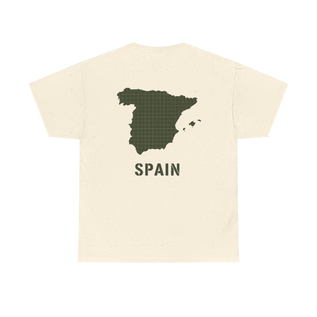 Spain Map T-Shirt • Gallus Logo Travel Tee