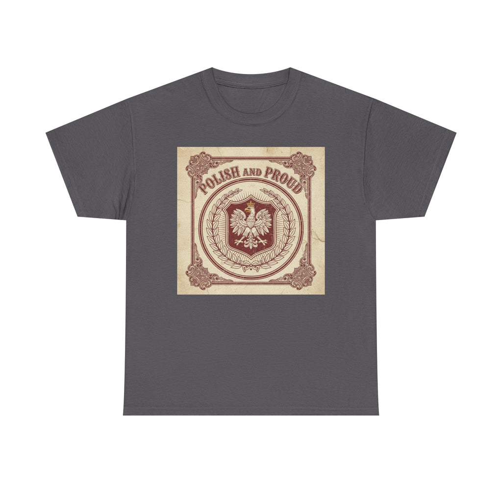 Polish and Proud T‑Shirt — Vintage Eagle Heritage Tee