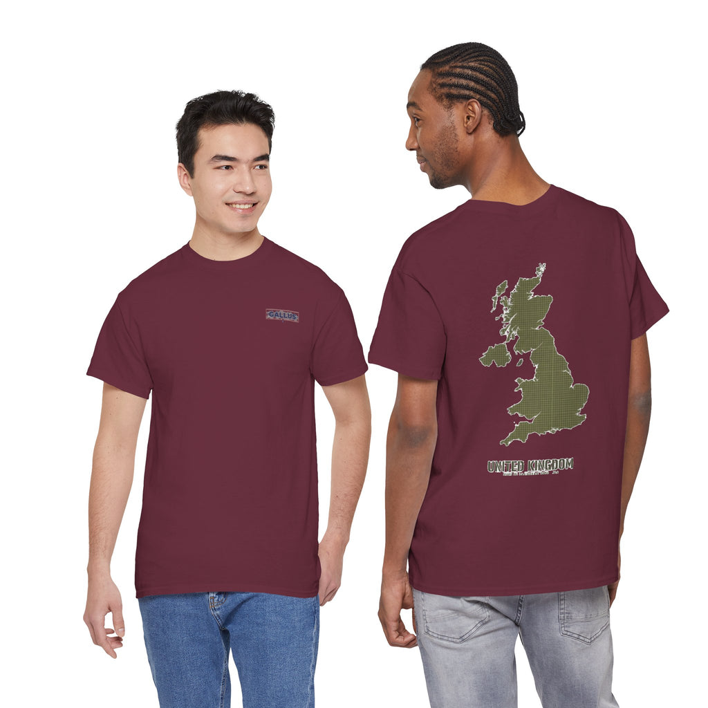 United Kingdom Map T-Shirt — Minimal UK Outline Tee
