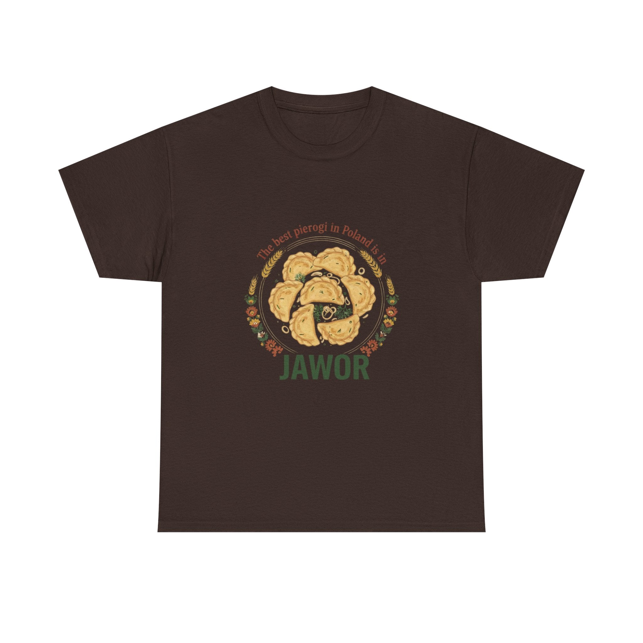 Pierogi Festival T-Shirt — 'Jawor' Polish Pierogi Design