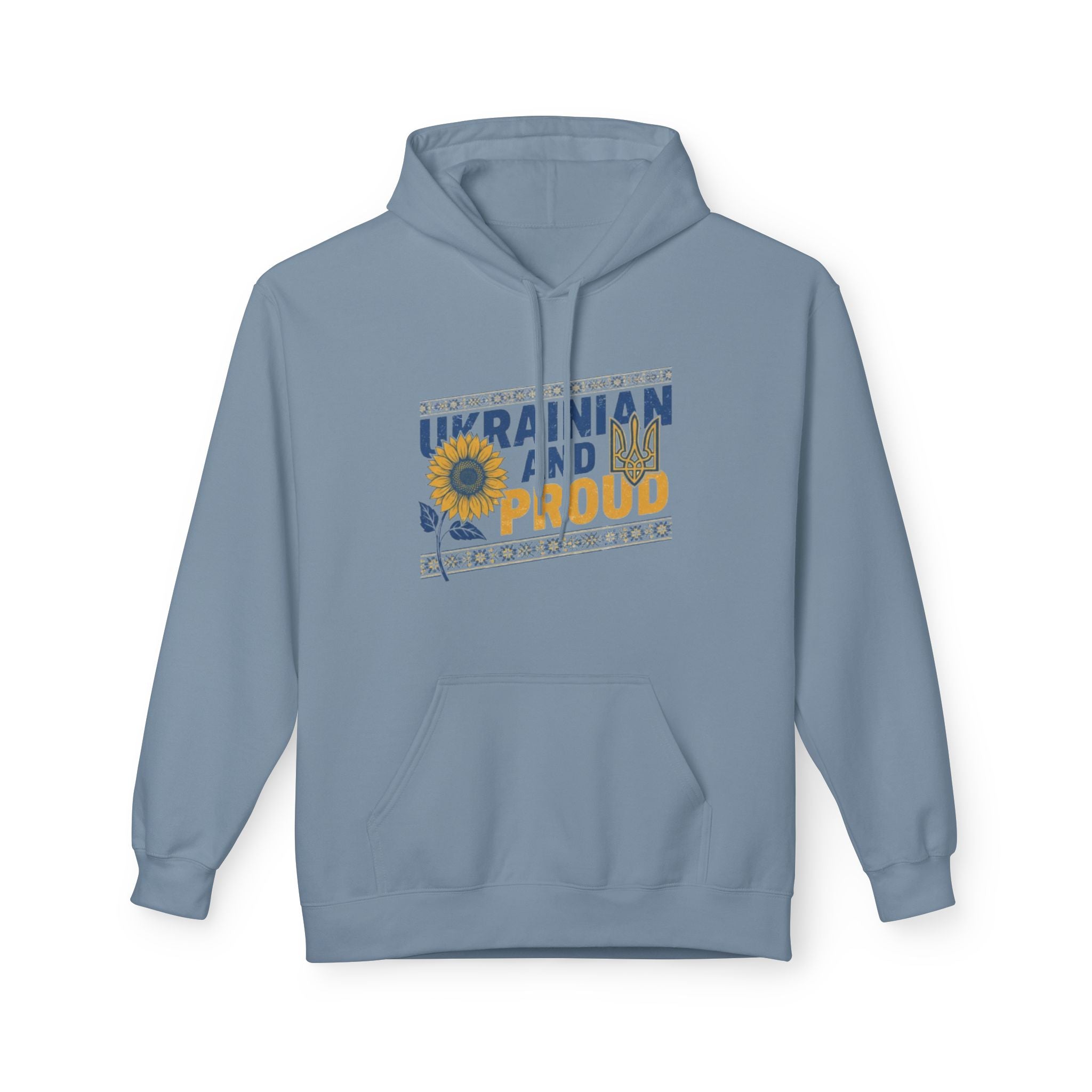Ukrainian and Proud Hoodie — Sunflower National Pride Pullover
