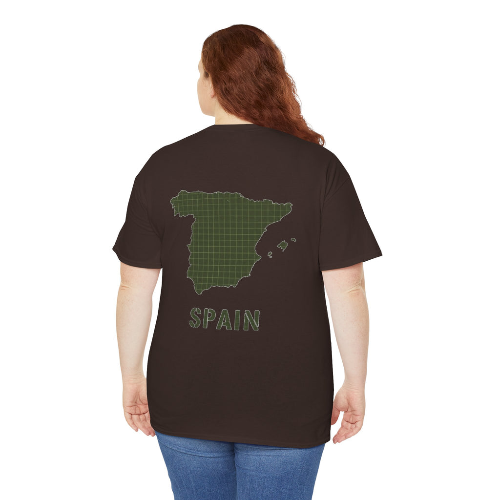 Spain Map T-Shirt • Gallus Logo Travel Tee