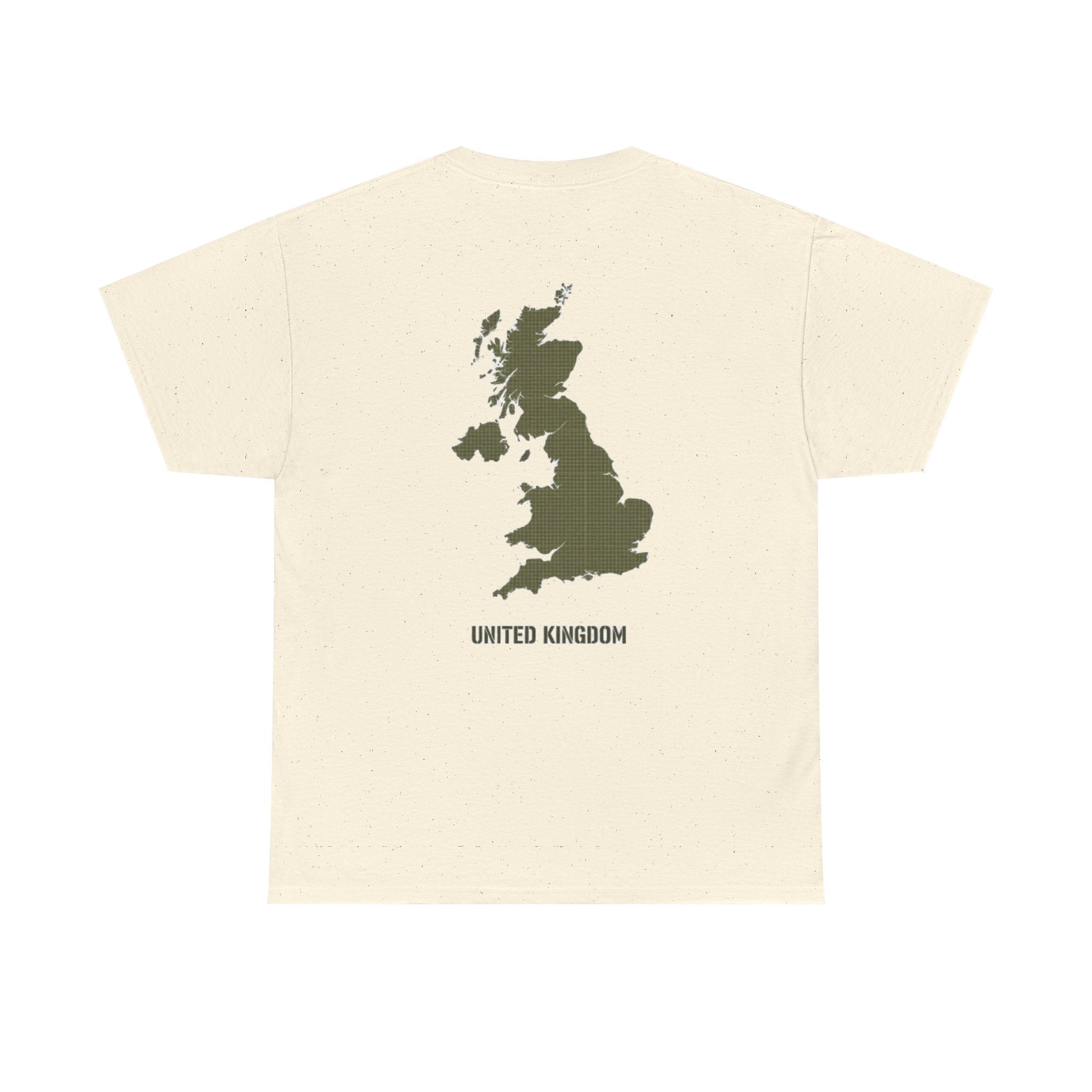 United Kingdom Map Tee — "GALLUS" Streetwear Graphic T-Shirt