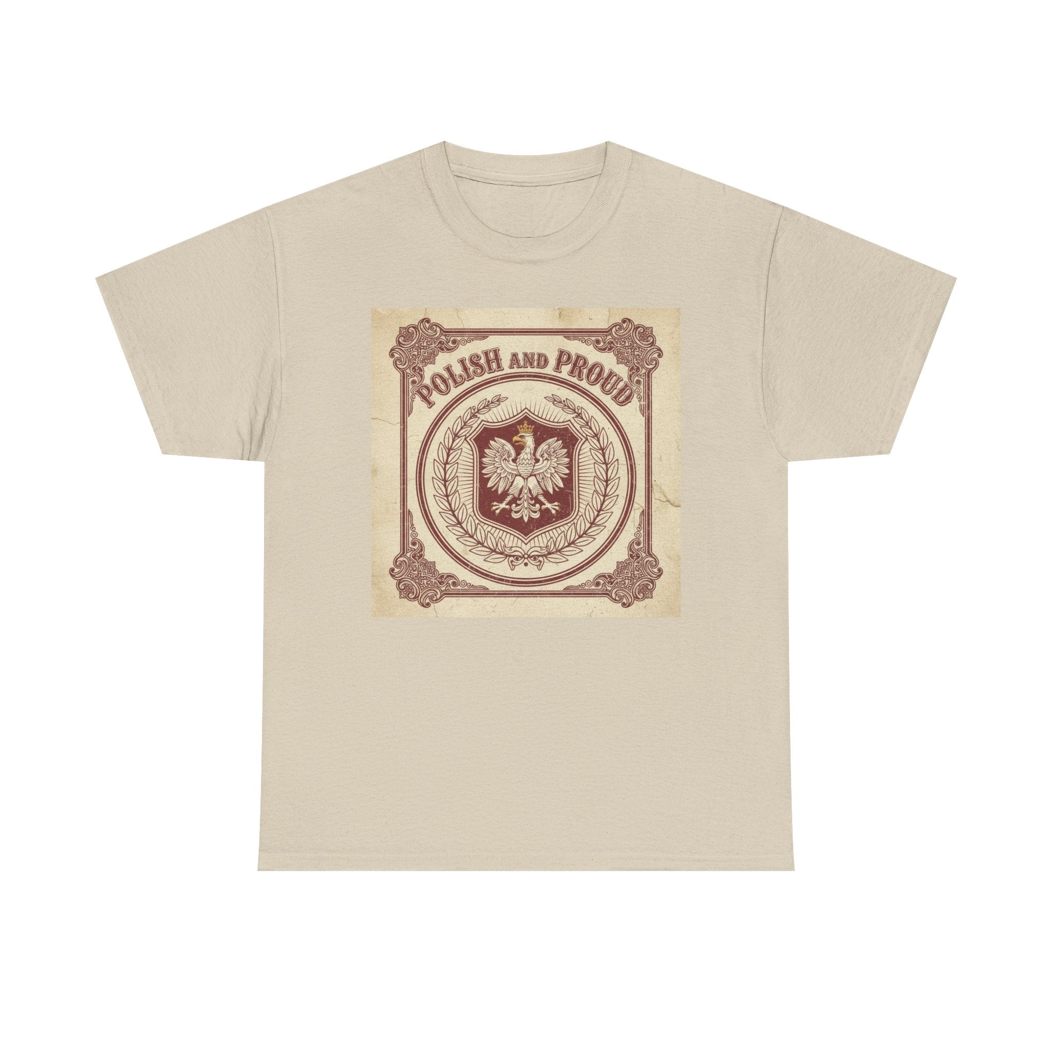 Polish and Proud T‑Shirt — Vintage Eagle Heritage Tee