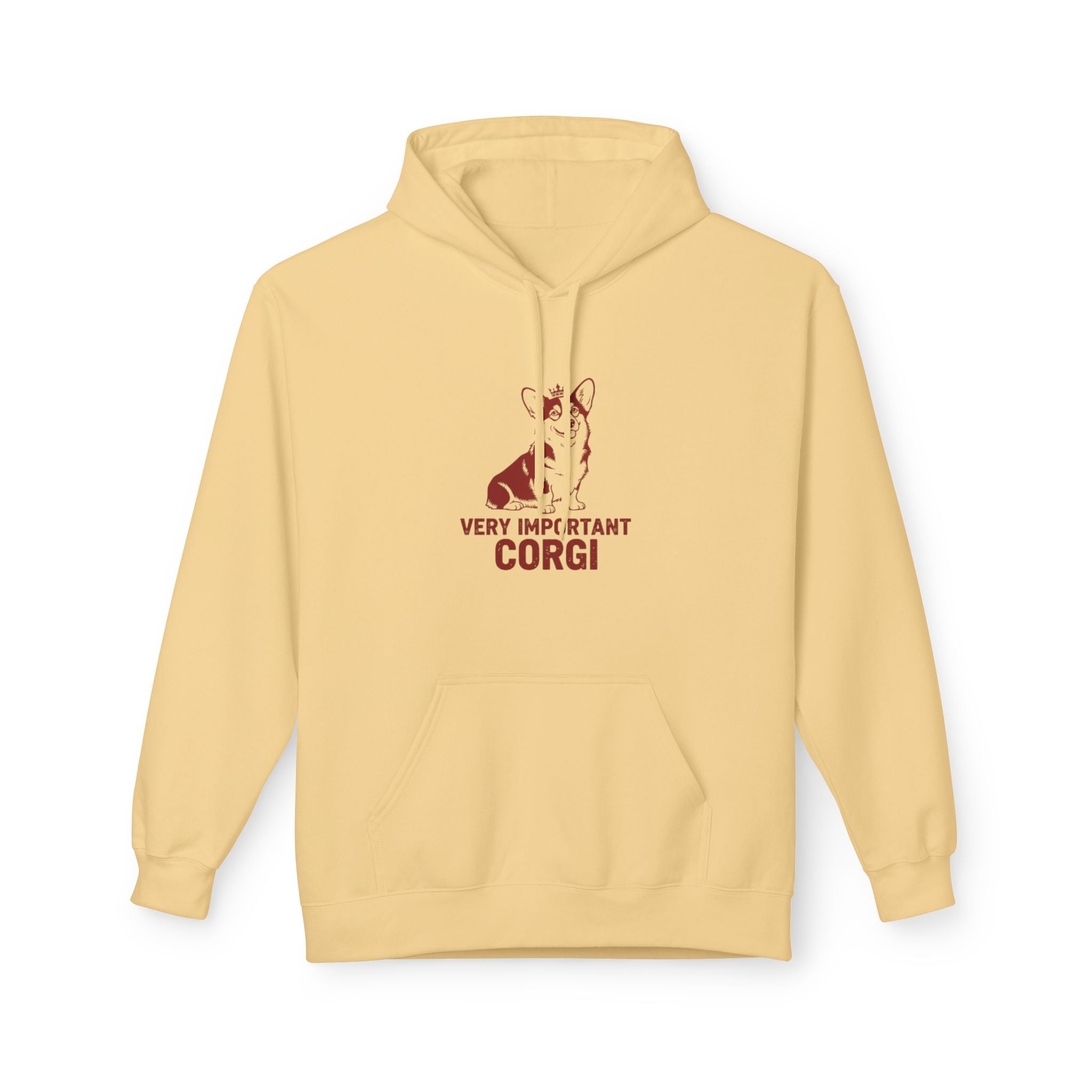 Very Important Corgi Hoodie — Cute Corgi Dog Pullover for Pet Lovers