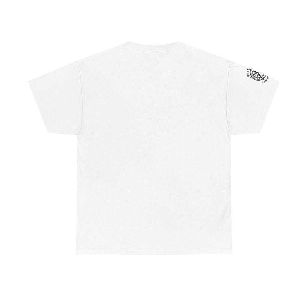Honestly I am not lost Gallus Minimal Logo Tee — White Graphic T-Shirt