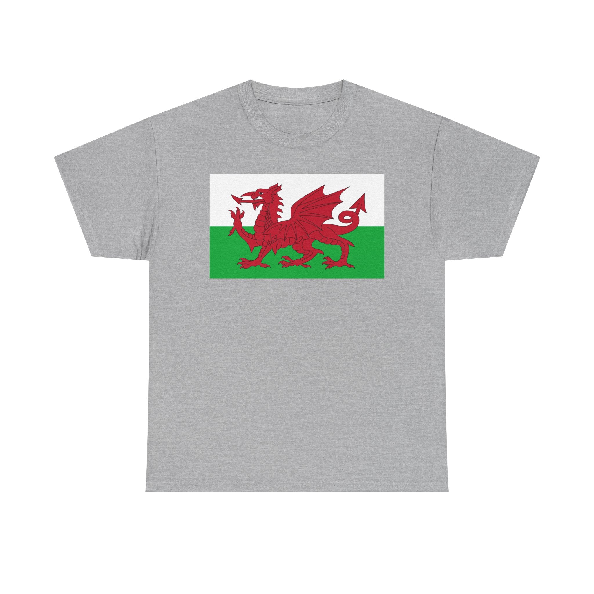 Welsh Dragon T‑Shirt — Cymru Red Dragon Flag Tee