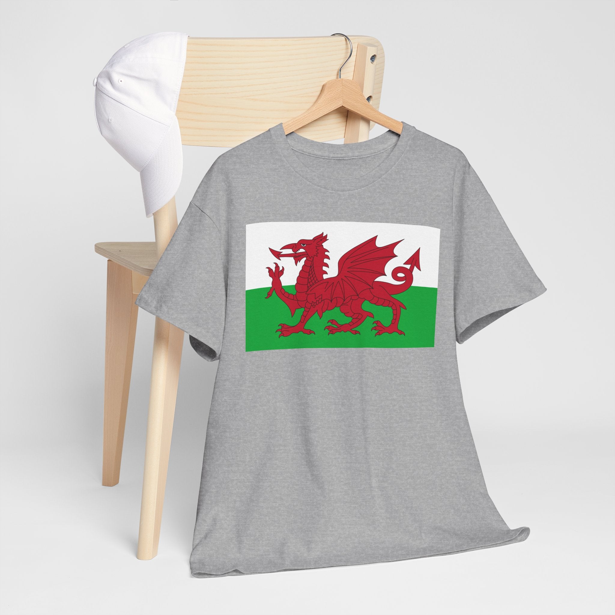 Welsh Dragon T‑Shirt — Cymru Red Dragon Flag Tee