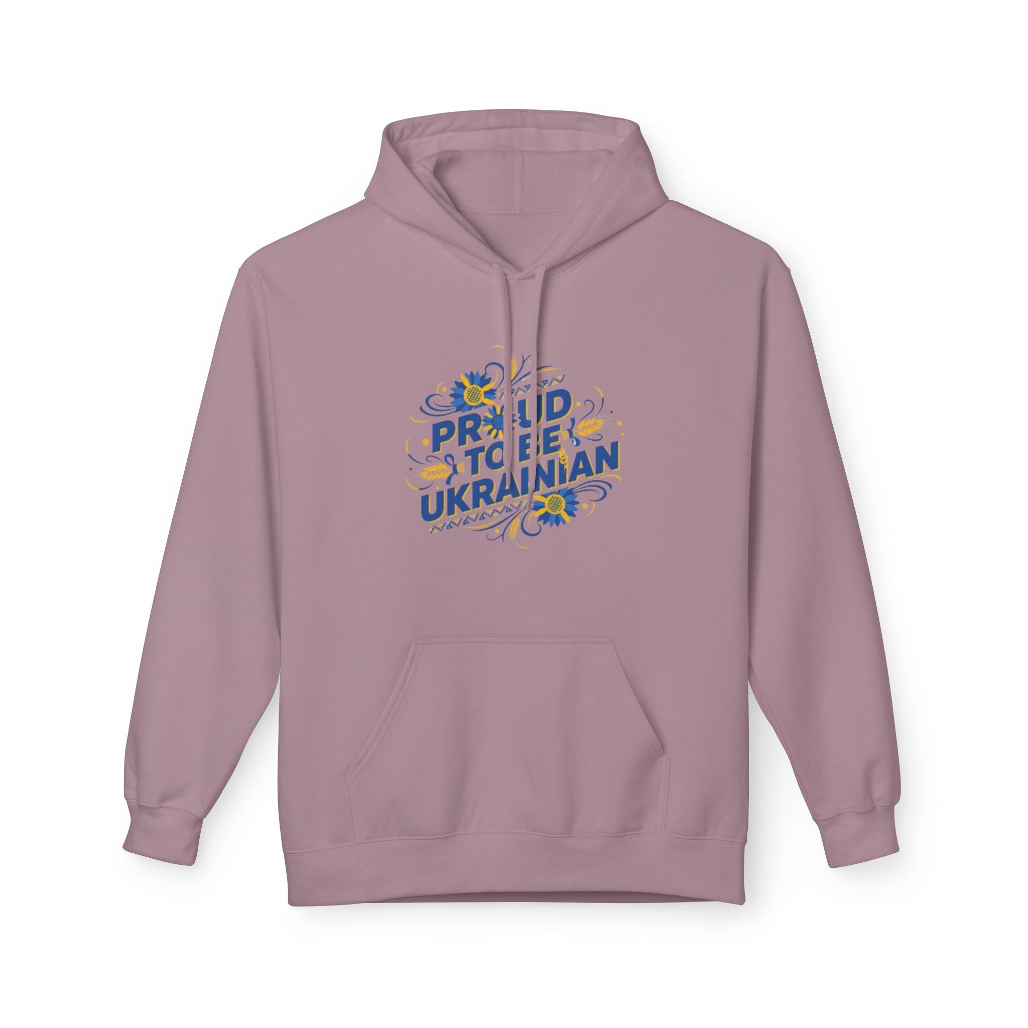 Proud to Be Ukrainian Hoodie — Sunflower Patriotic Ukrainian Pride Sweatshirt