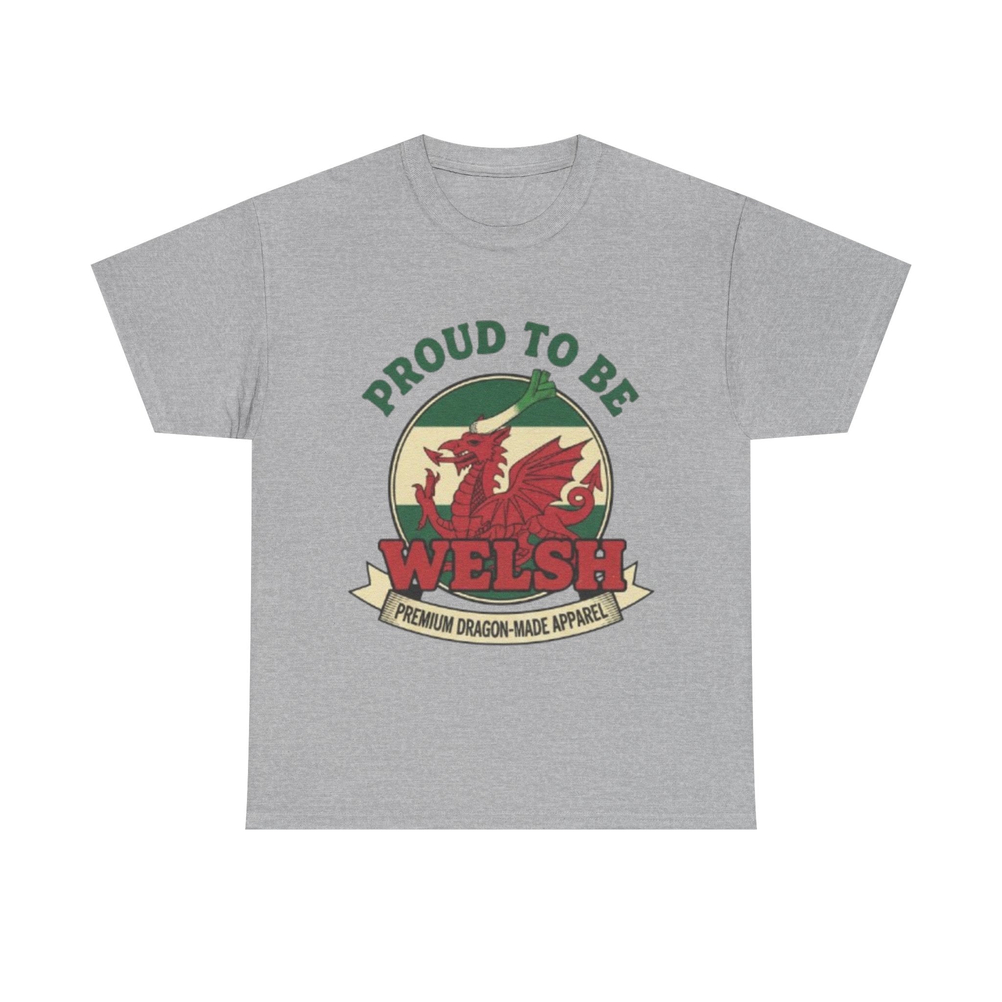 Proud to Be Welsh T-Shirt — Welsh Dragon Pride Tee