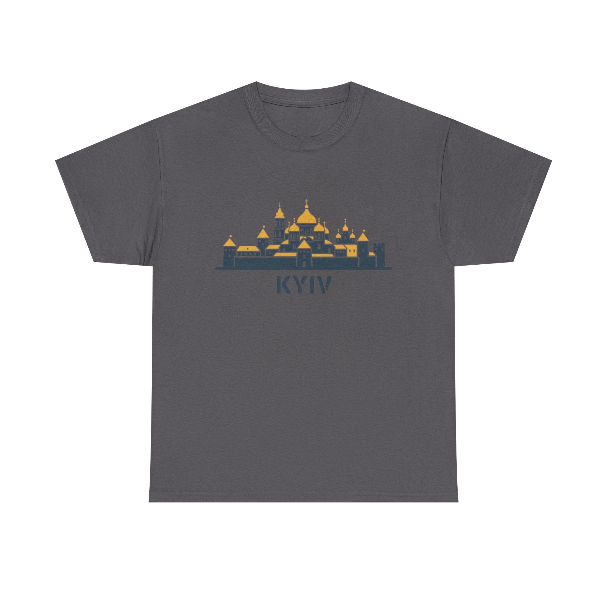 Kyiv Skyline Tee — Ukrainian Cityscape Graphic T-Shirt