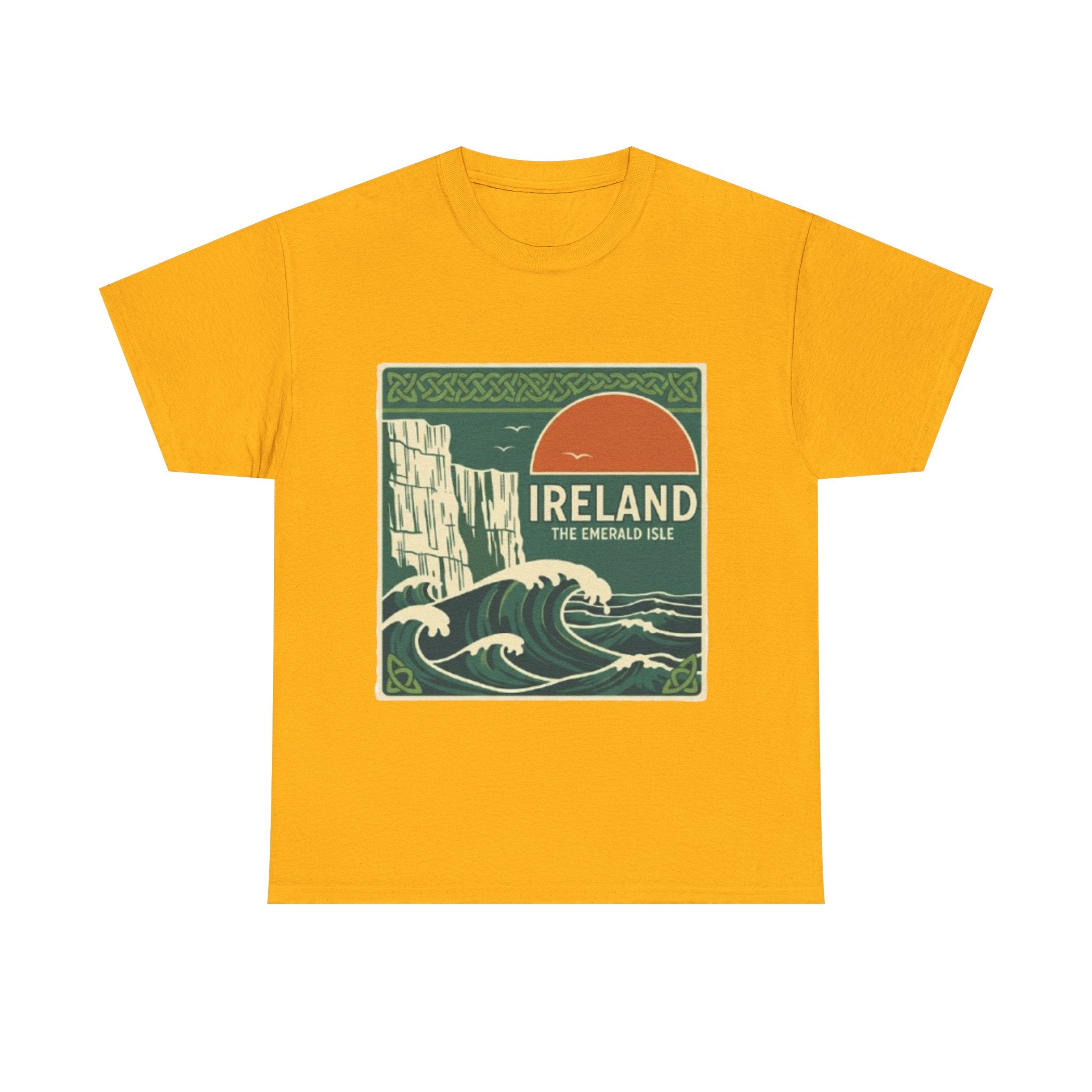 Ireland Vintage Travel Tee — 'Ireland The Emerald Isle' Graphic T‑Shirt