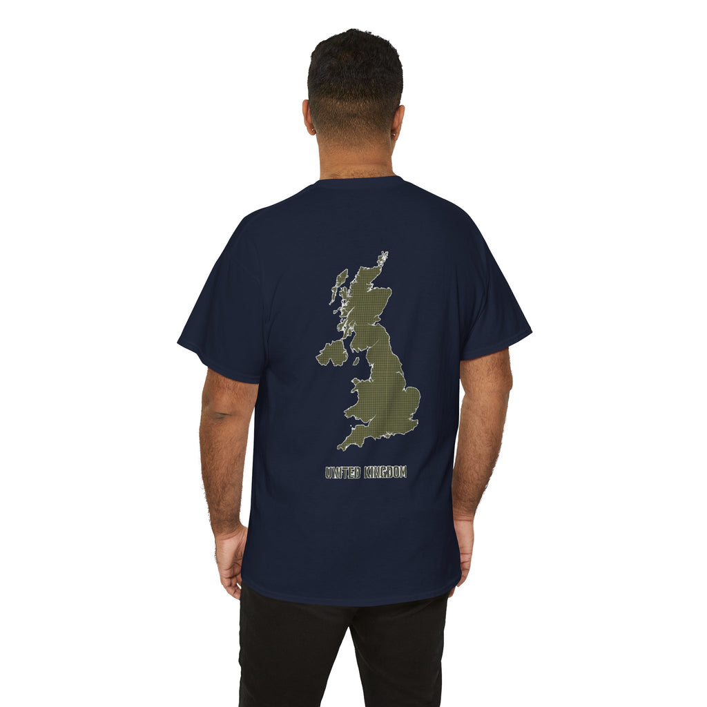 United Kingdom Map Tee — "GALLUS" Streetwear Graphic T-Shirt